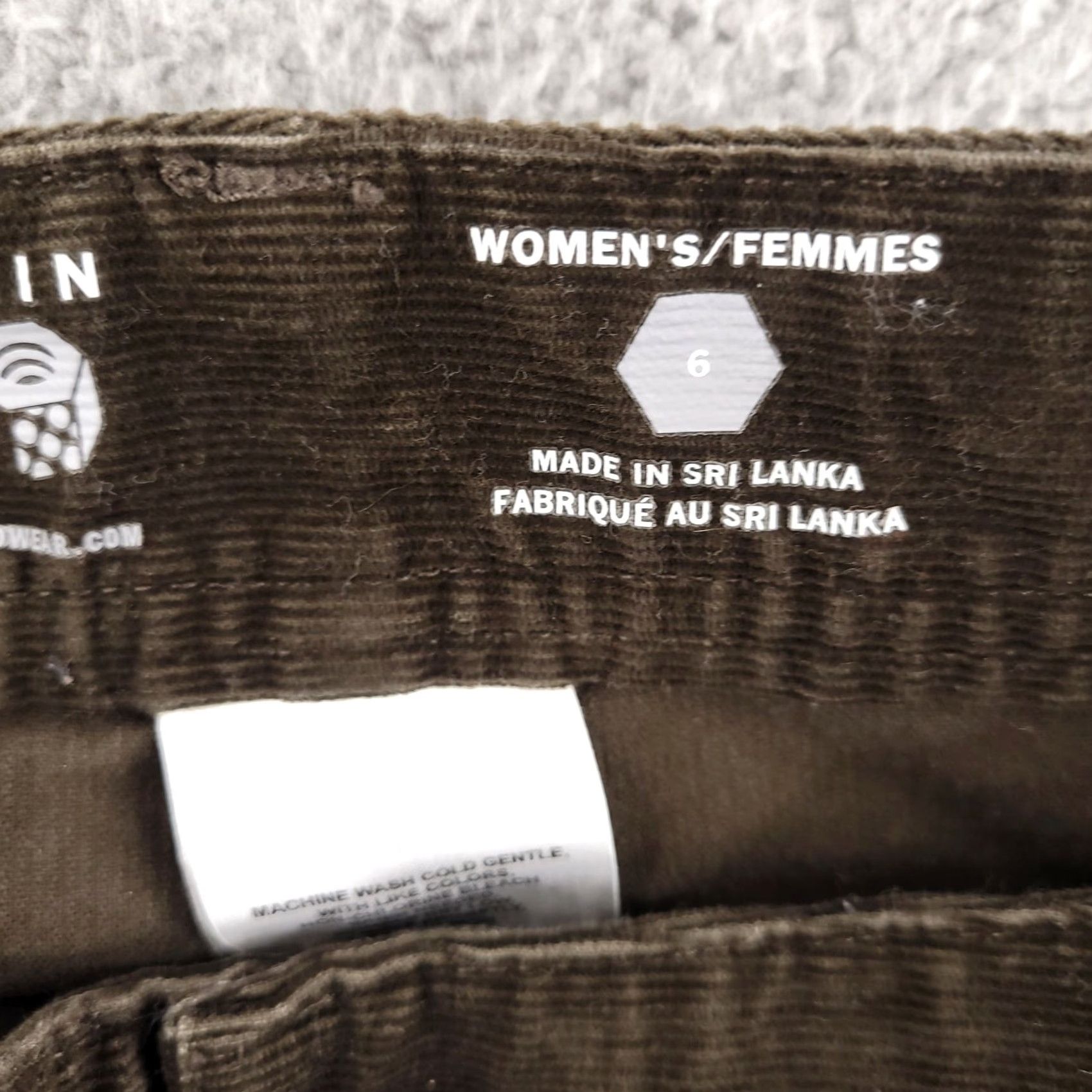 Mountain Hardwear VINTAGE Mountain Hardwear Corduroy Skirt Womens 6 Brown Size 28" / US 6 / IT 42 - 3 Thumbnail
