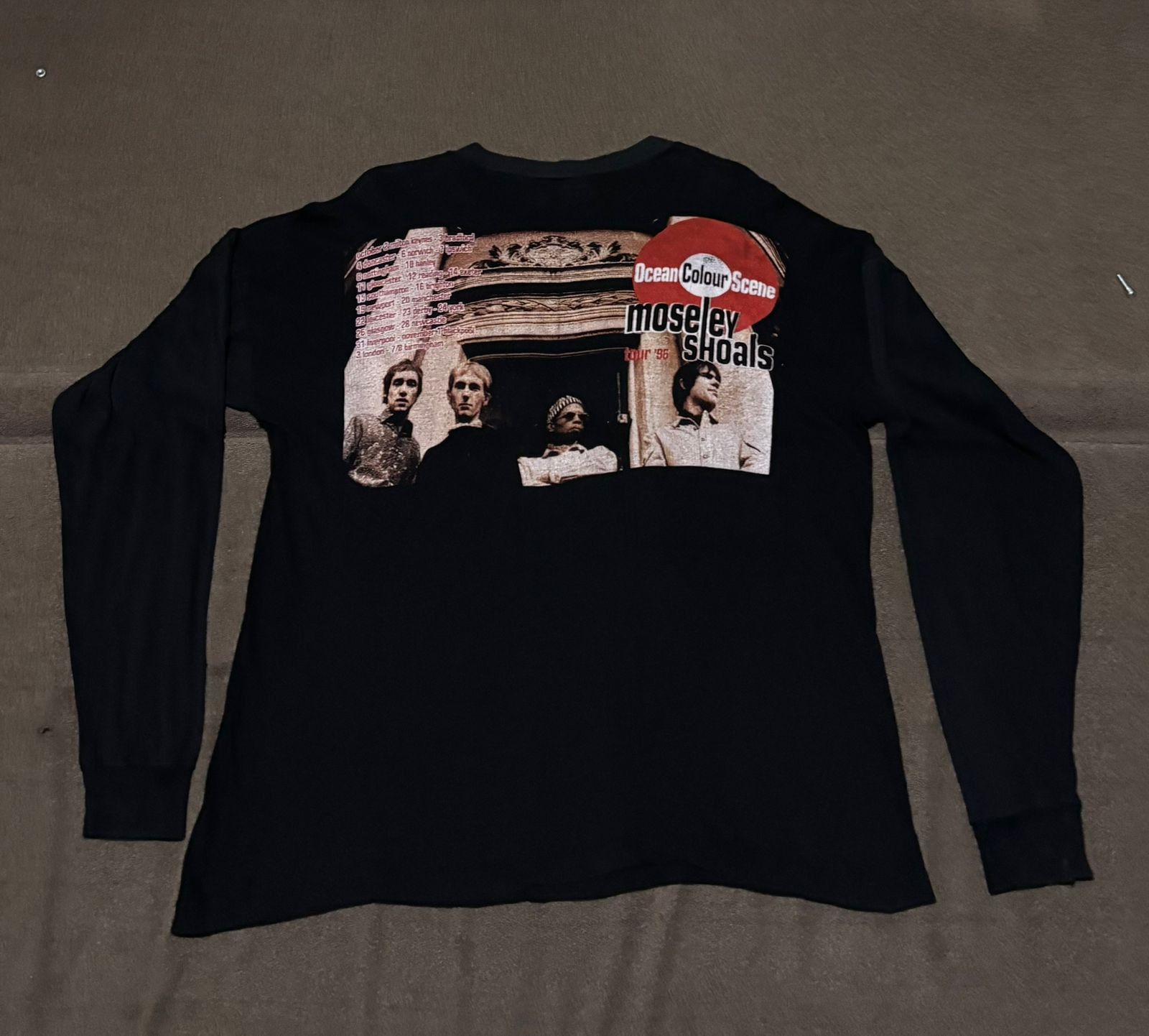 Band Tees Vintage Ocean Colour Scene Tour 1996,Oasis,Radiohead Size US XL / EU 56 / 4 - 1 Thumbnail