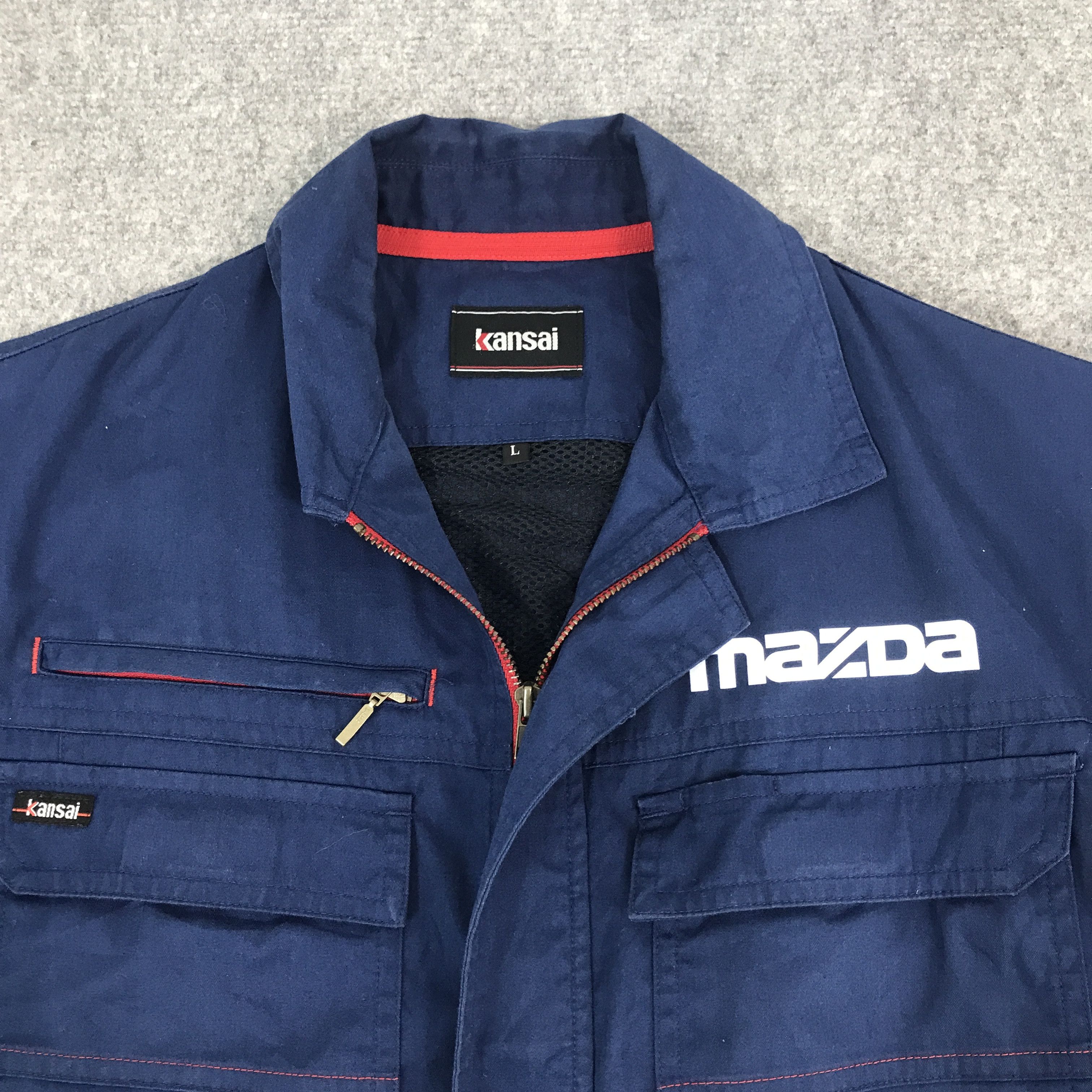 Japanese Brand Rare Mazda Racing Custom Art Sport Jacket Size US L / EU 52-54 / 3 - 8 Thumbnail