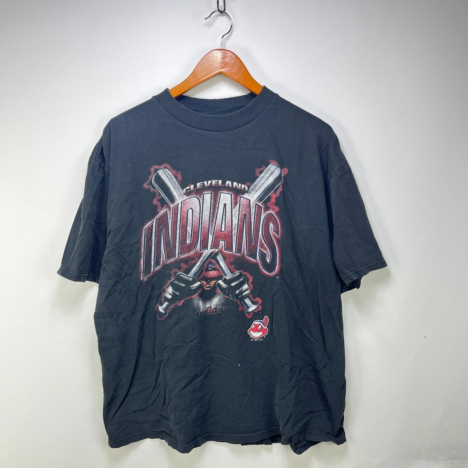 Vintage Vintage Cleveland Indians MLB T Shirt XL Size ONE SIZE - 1 Thumbnail
