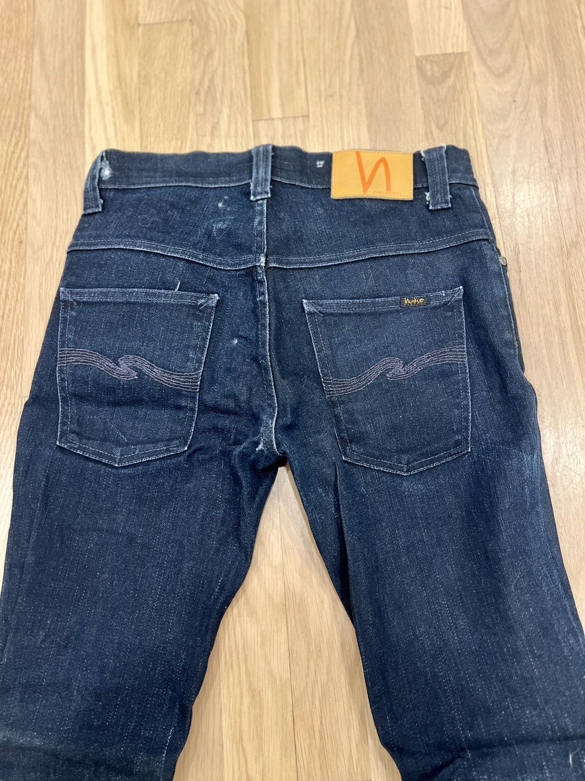 Nudie Jeans Nudie Jeans – Thin Finn – Ultra Indigo Coated Size US 30 / EU 46 - 5 Thumbnail