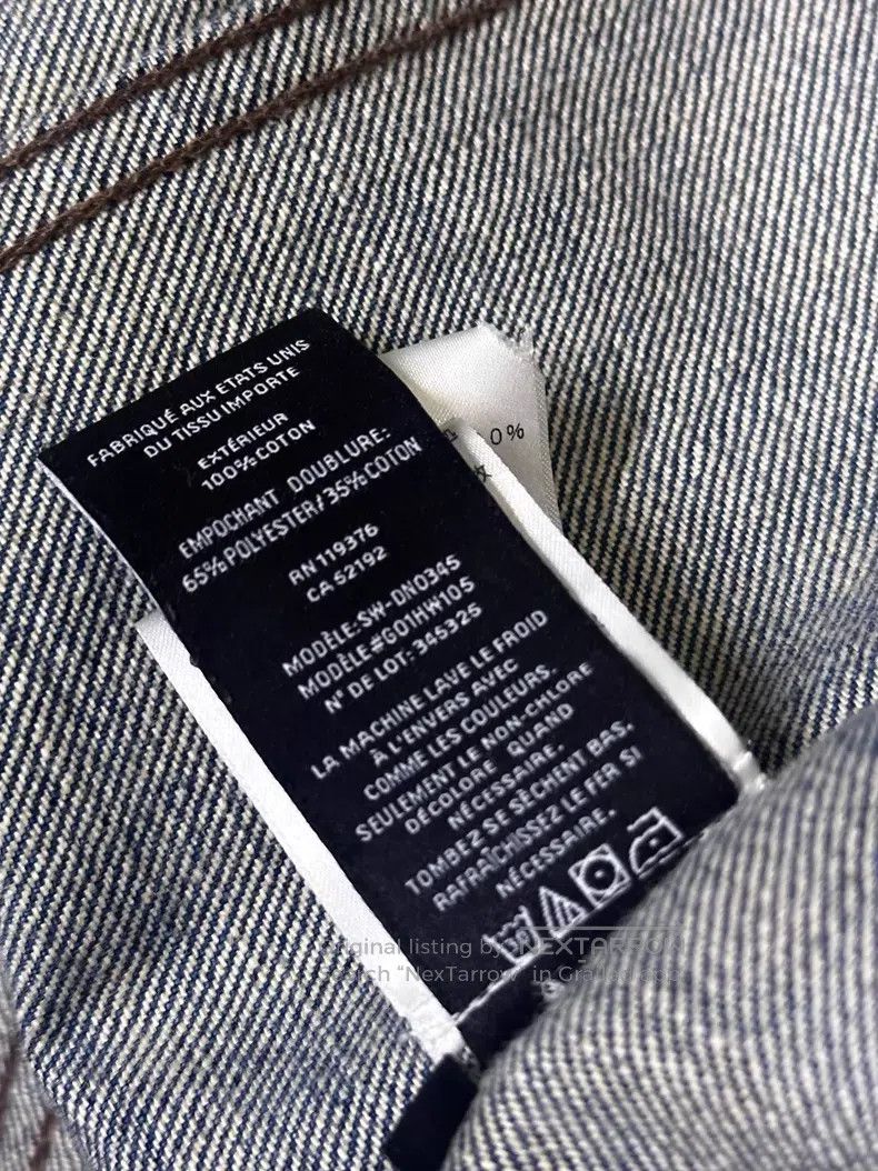 Helmut Lang Helmut Lang Denim Coat Jacket Size M / US 6-8 / IT 42-44 - 5 Thumbnail