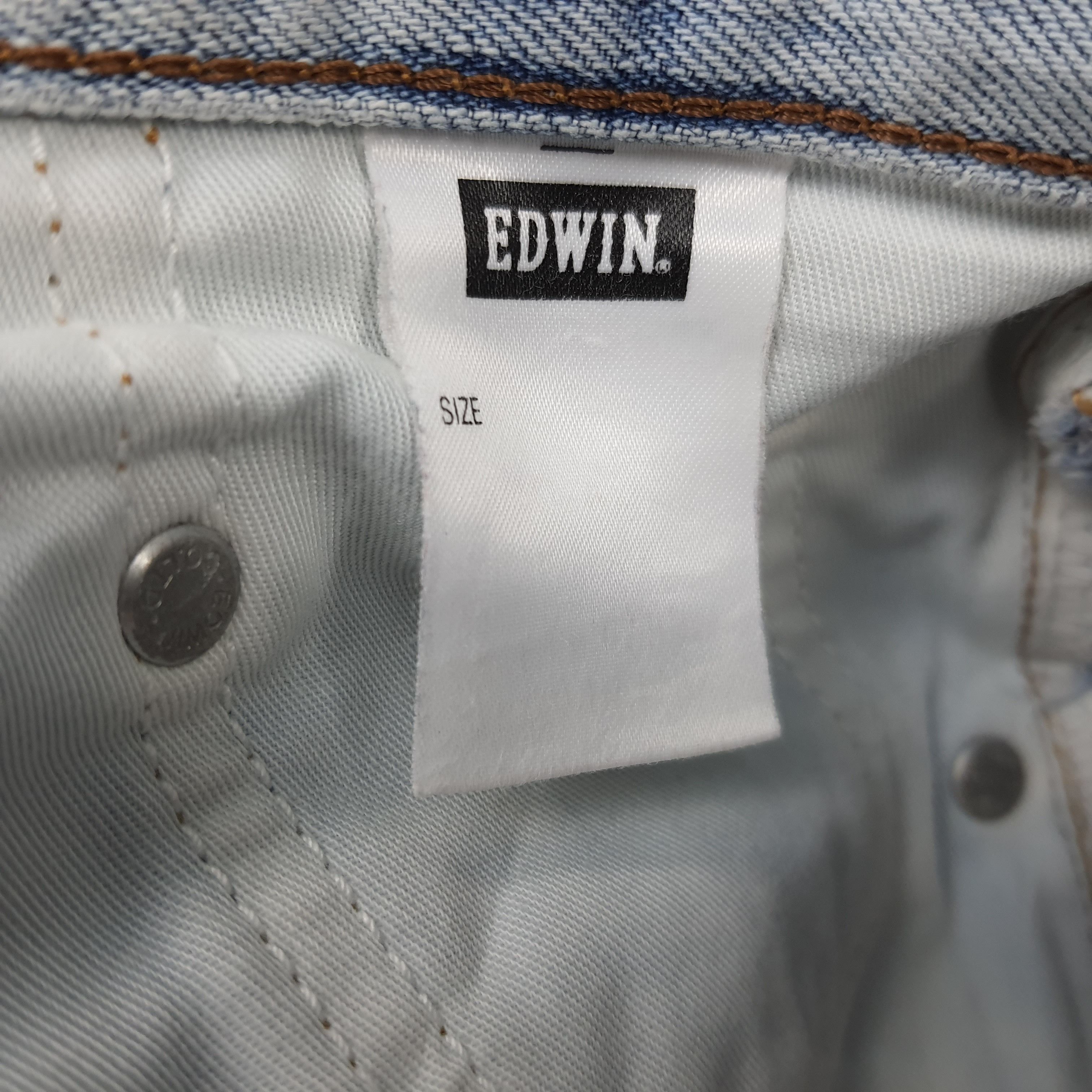 Edwin Vintage Edwin 503 Distressed Style Denim C272N24 Size US 29 - 11 Thumbnail