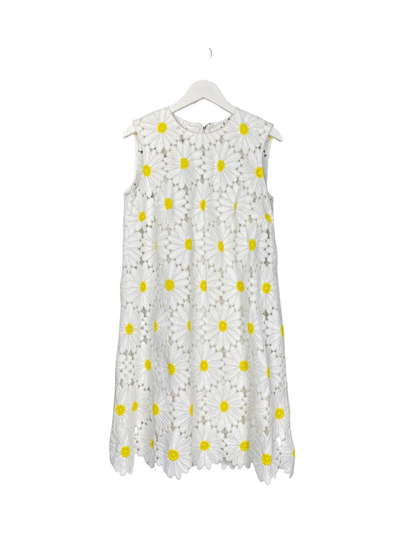 Dolce & Gabbana Dolce & Gabbana Daisy Embroidered Mini Dress Size 40 Size S / US 4 / IT 40 - 1 Thumbnail