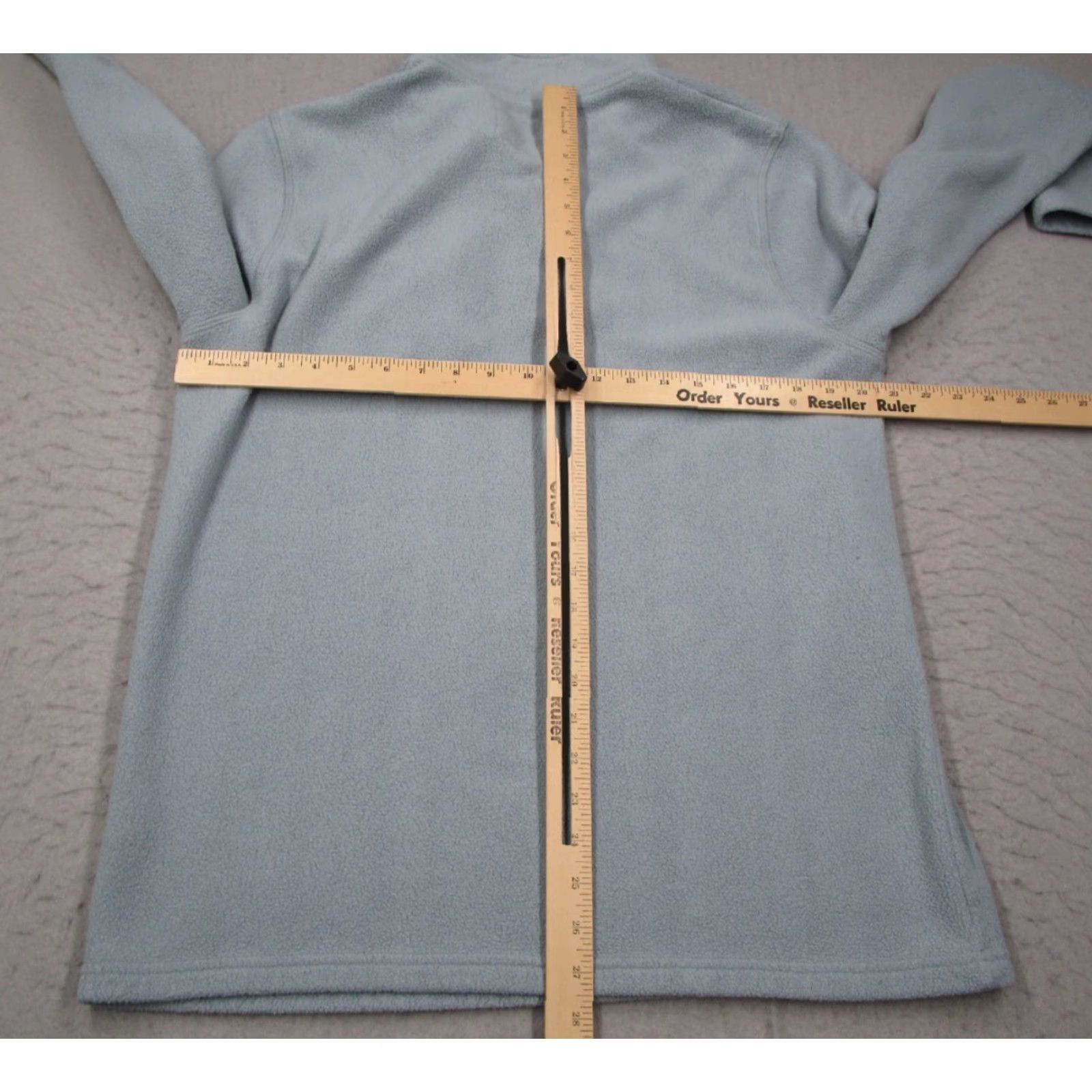 Vintage Free Fly Jacket Mens Large Blue 1/4 Snap Performance Bamboo Pullover Fleece Hike Size US L / EU 52-54 / 3 - 5 Thumbnail