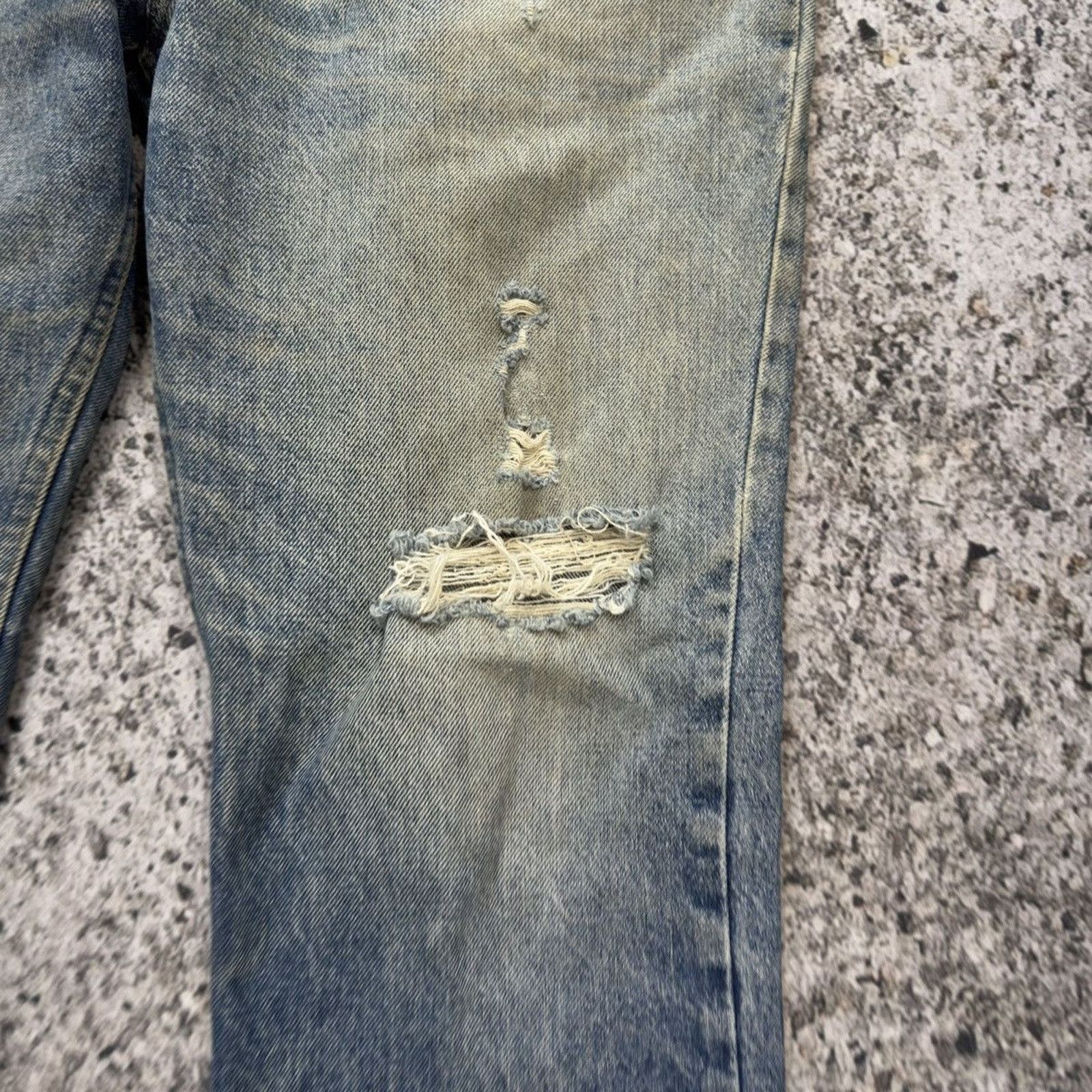 Levi's Vintage 70s Levi's 646 Orange Tab Flare Bellbottom Jeans Size US 34 / EU 50 - 11 Thumbnail