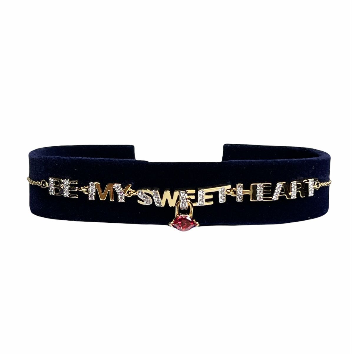 Swarovski Swarovski Be my Sweet heart Red Lip Charm bracelet Grailed