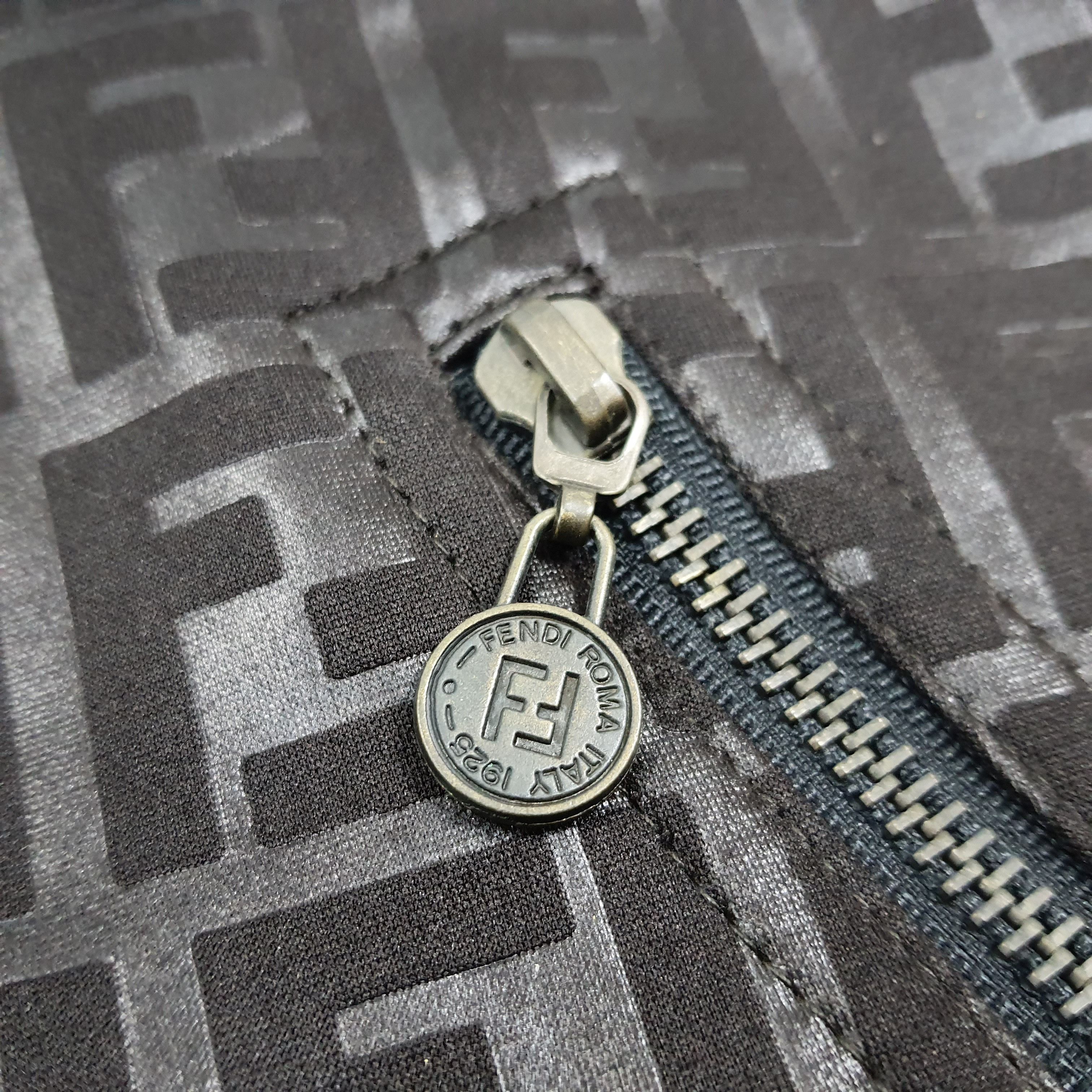 Fendi × Vintage Vintage FENDI Monogram Reversible Jacket Size US L / EU 52-54 / 3 - 7 Thumbnail
