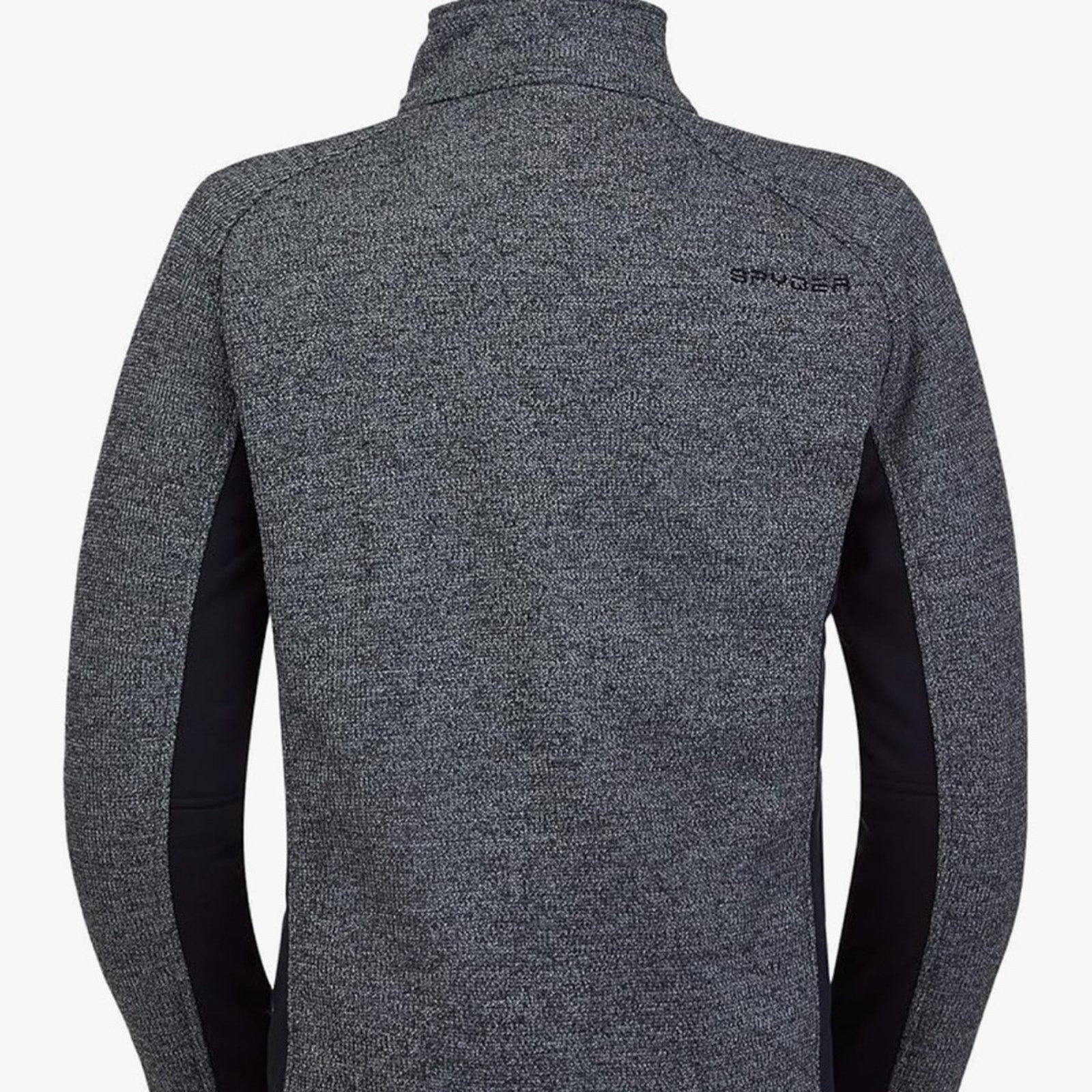 Spyder Spyder Men’s Outbound Half Zip Sweater - Size M - Gray/Black Size US M / EU 48-50 / 2 - 3 Thumbnail