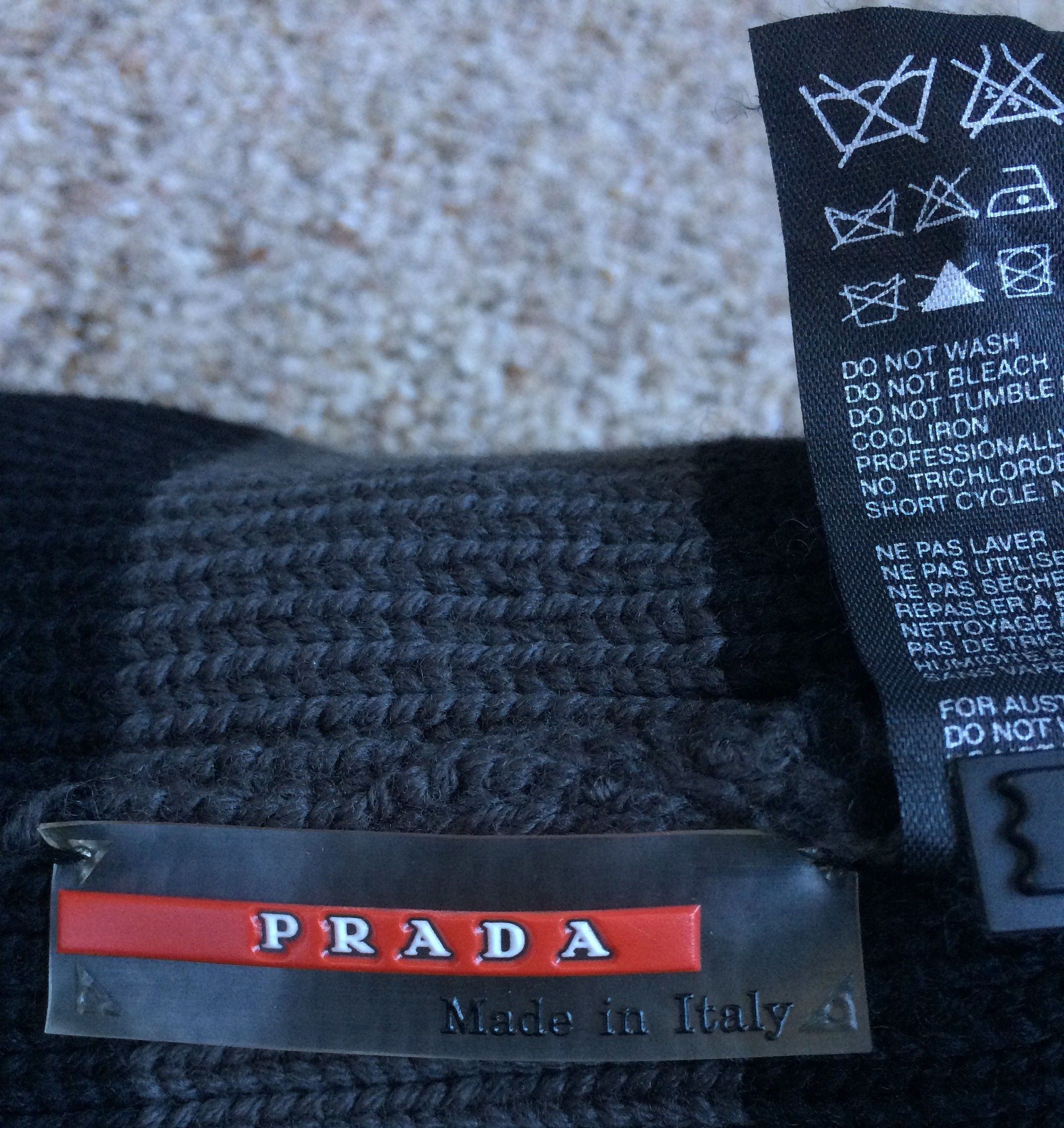 Prada Prada Striped Pom Beanie Hat AUS Exclusive Size ONE SIZE - 4 Thumbnail