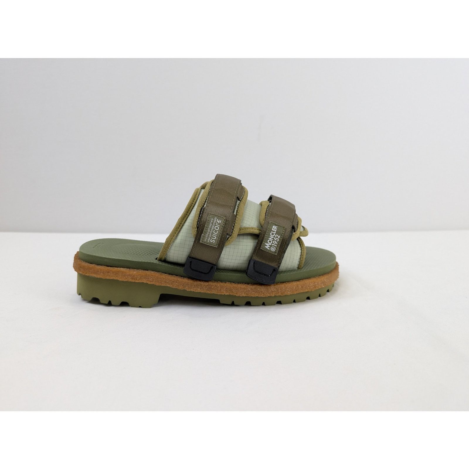 Moncler × Suicoke o1rshd1 Q:2 / Slide Slippers in Green Size US 8 / EU 41 - 6 Thumbnail