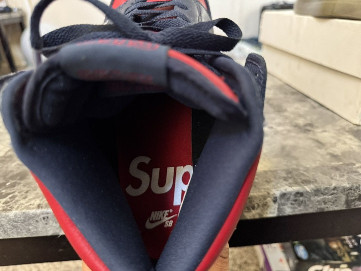 Nike × Supreme Supreme X Nike Dunk High SB “By any means” Size US 10 / EU 43 - 11 Thumbnail