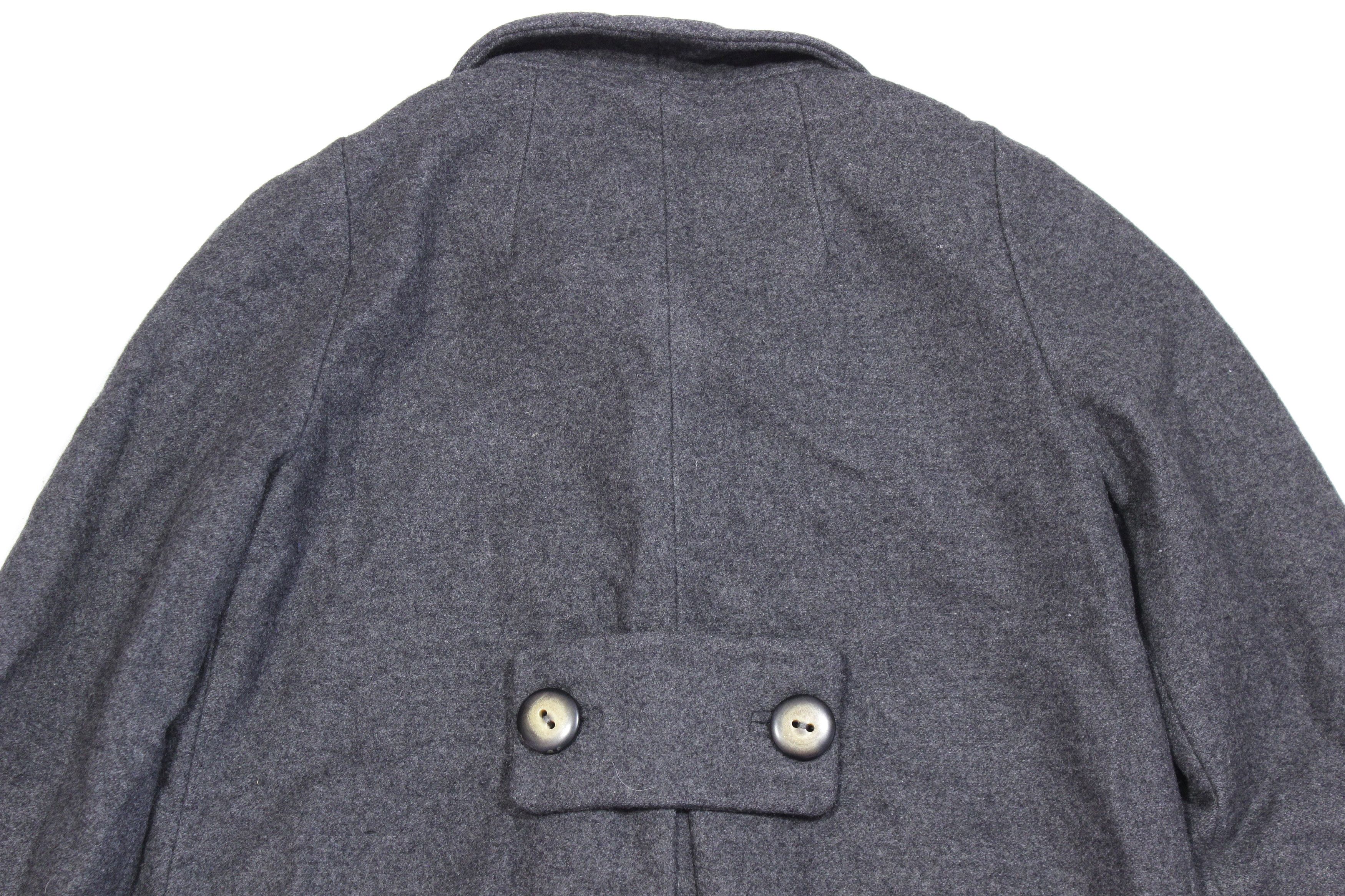 Sandro Wool Coat Vintage Size XS / US 0-2 / IT 36-38 - 4 Thumbnail