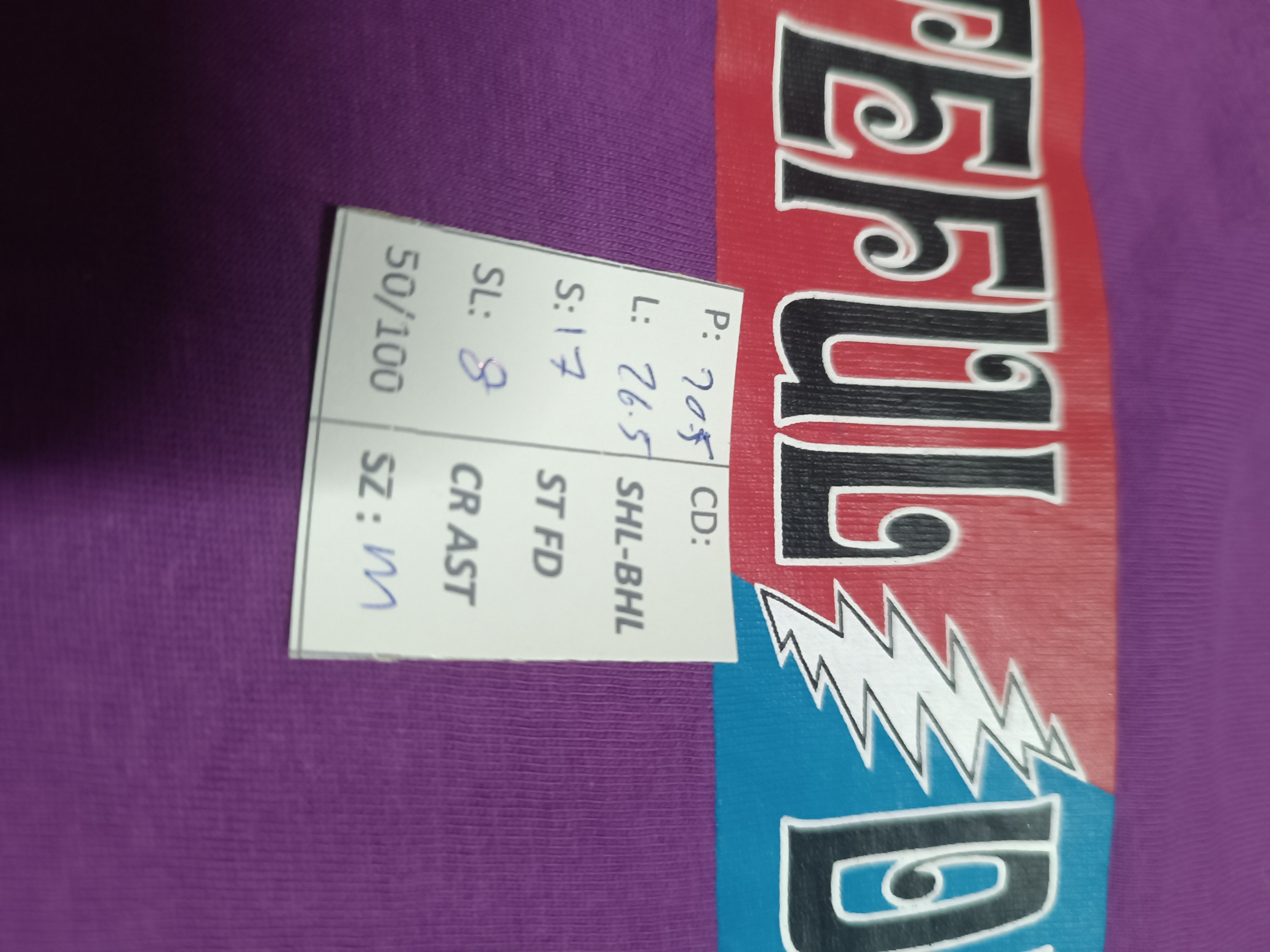 Grateful Dead VINTAGE GRATEFUL DEAD BOX LOGO CRAZY BACKHIT TEE Size US M / EU 48-50 / 2 - 14 Thumbnail