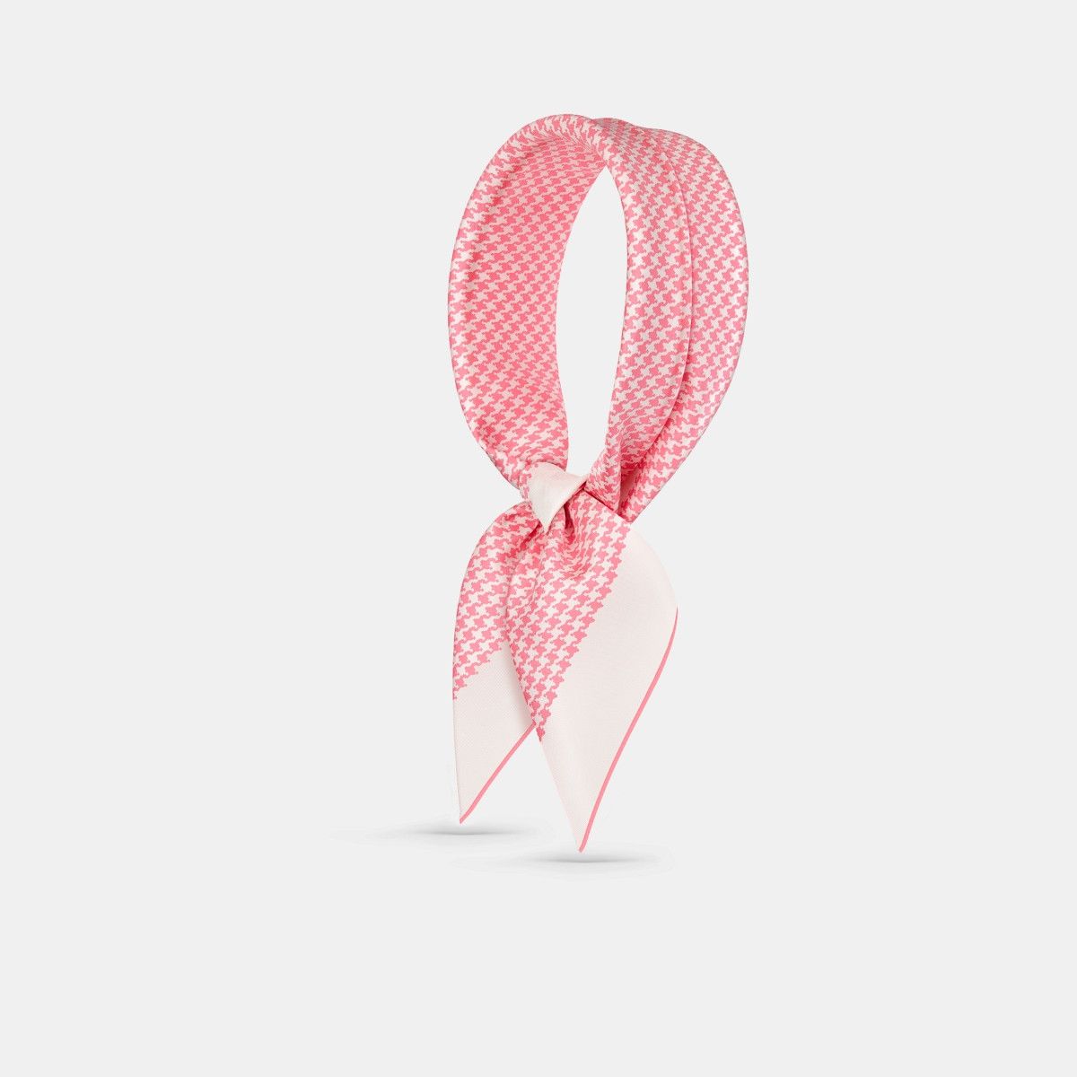 Dior o1bcso1str0226 Size:OS/70 Square Scarf in White/Pink Size ONE SIZE - 1 Thumbnail