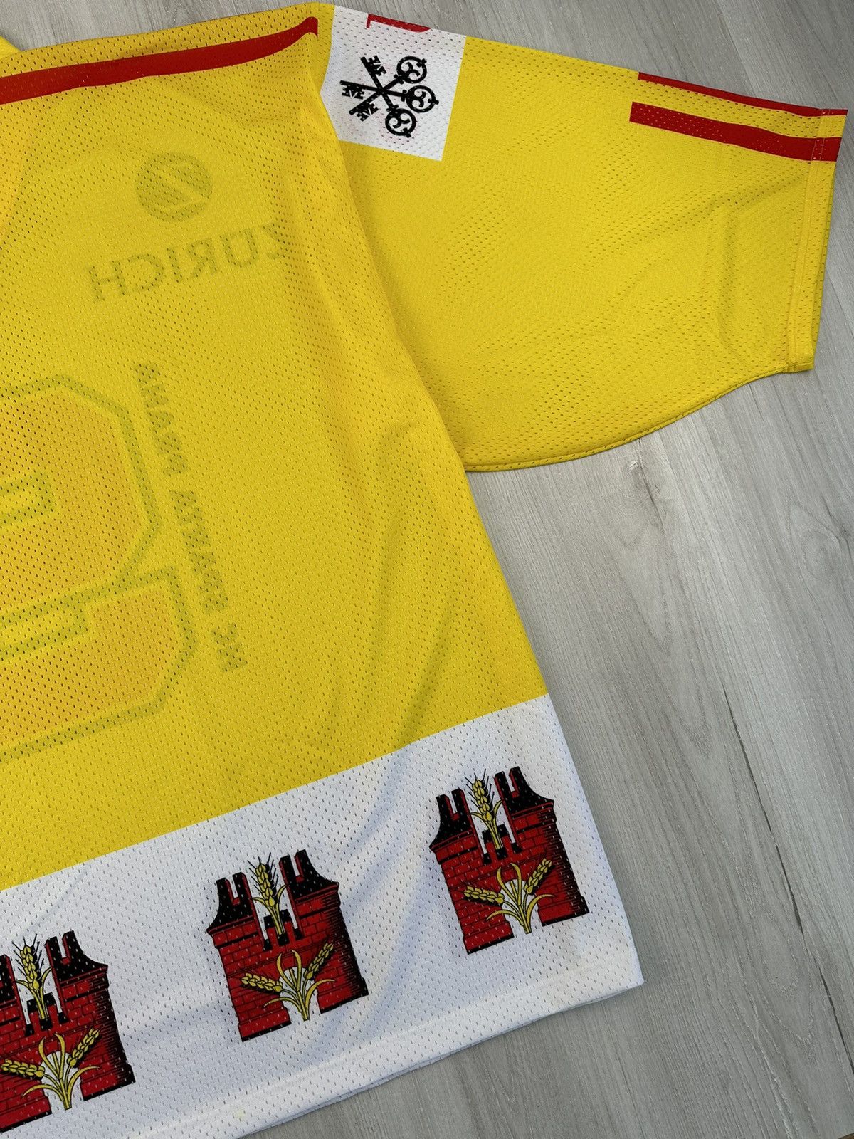 Adidas HC Sparta Praha Adidas Vintage European Hockey Jersey Size US XXL / EU 58 / 5 - 12 Thumbnail