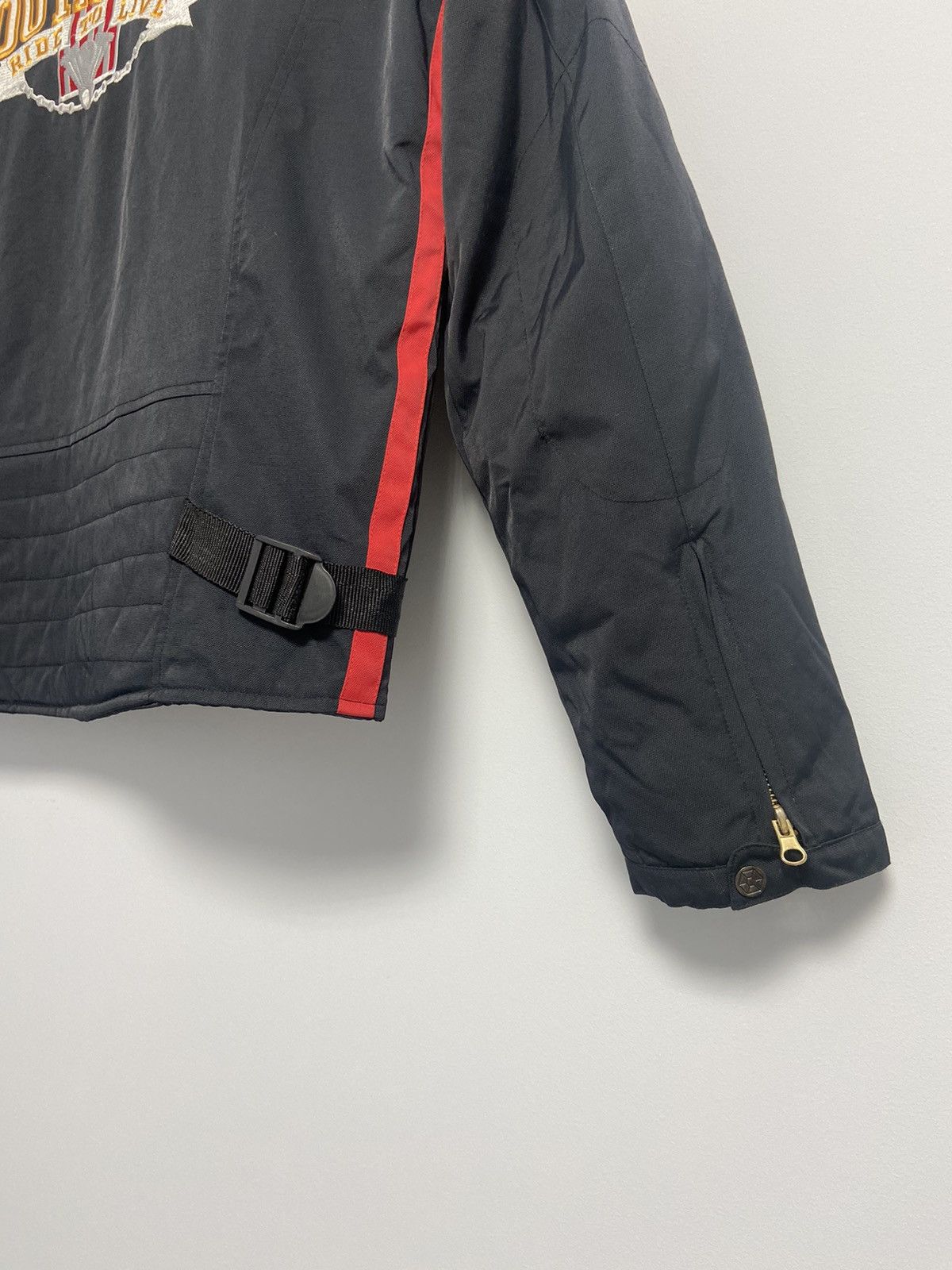 Southpole Southpole Vintage Moto Jacket Logo Harley Davidson Size US M / EU 48-50 / 2 - 13 Thumbnail