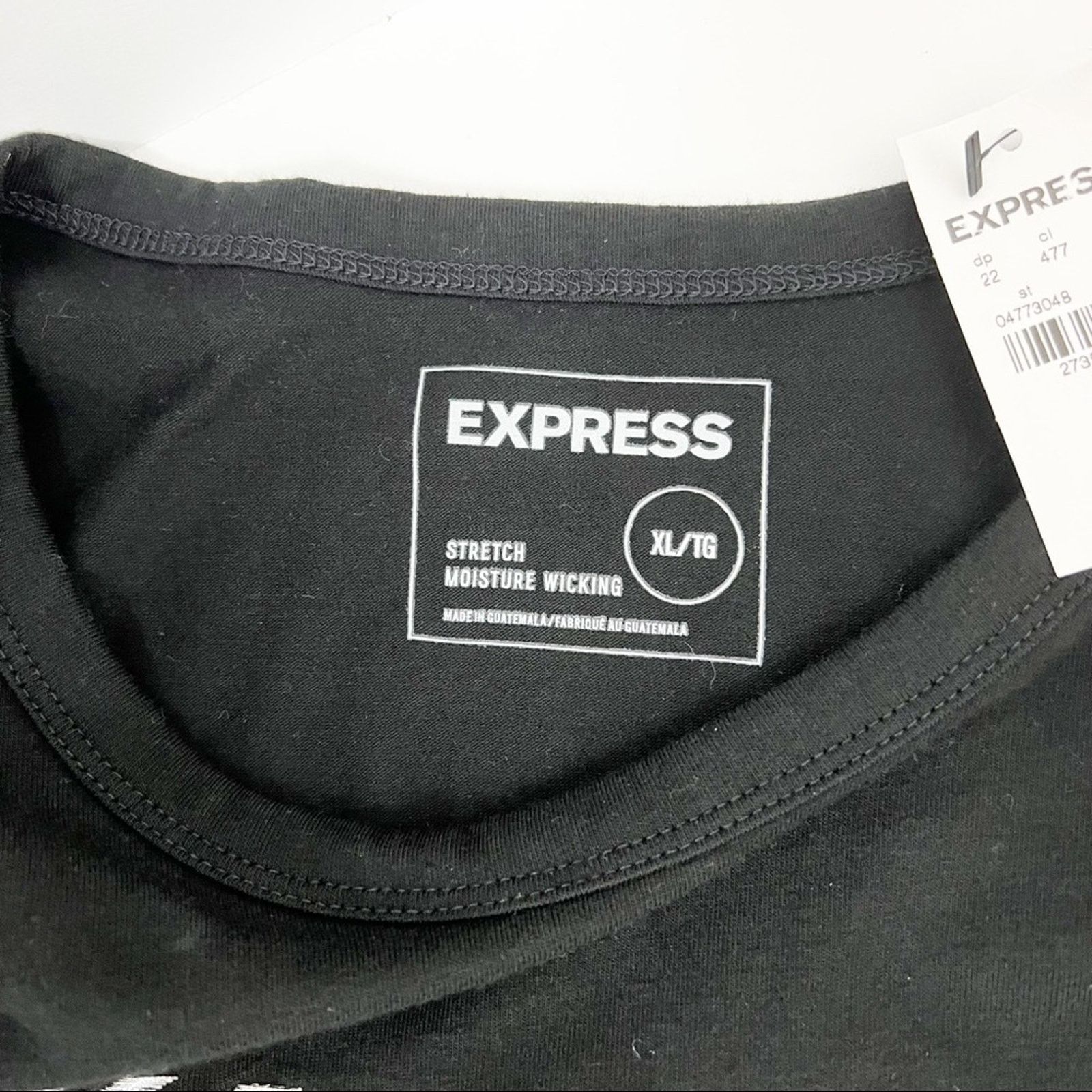 Express Express Black Silver Embroidered X Logo Graphic Tee Men XL Size US XL / EU 56 / 4 - 4 Thumbnail