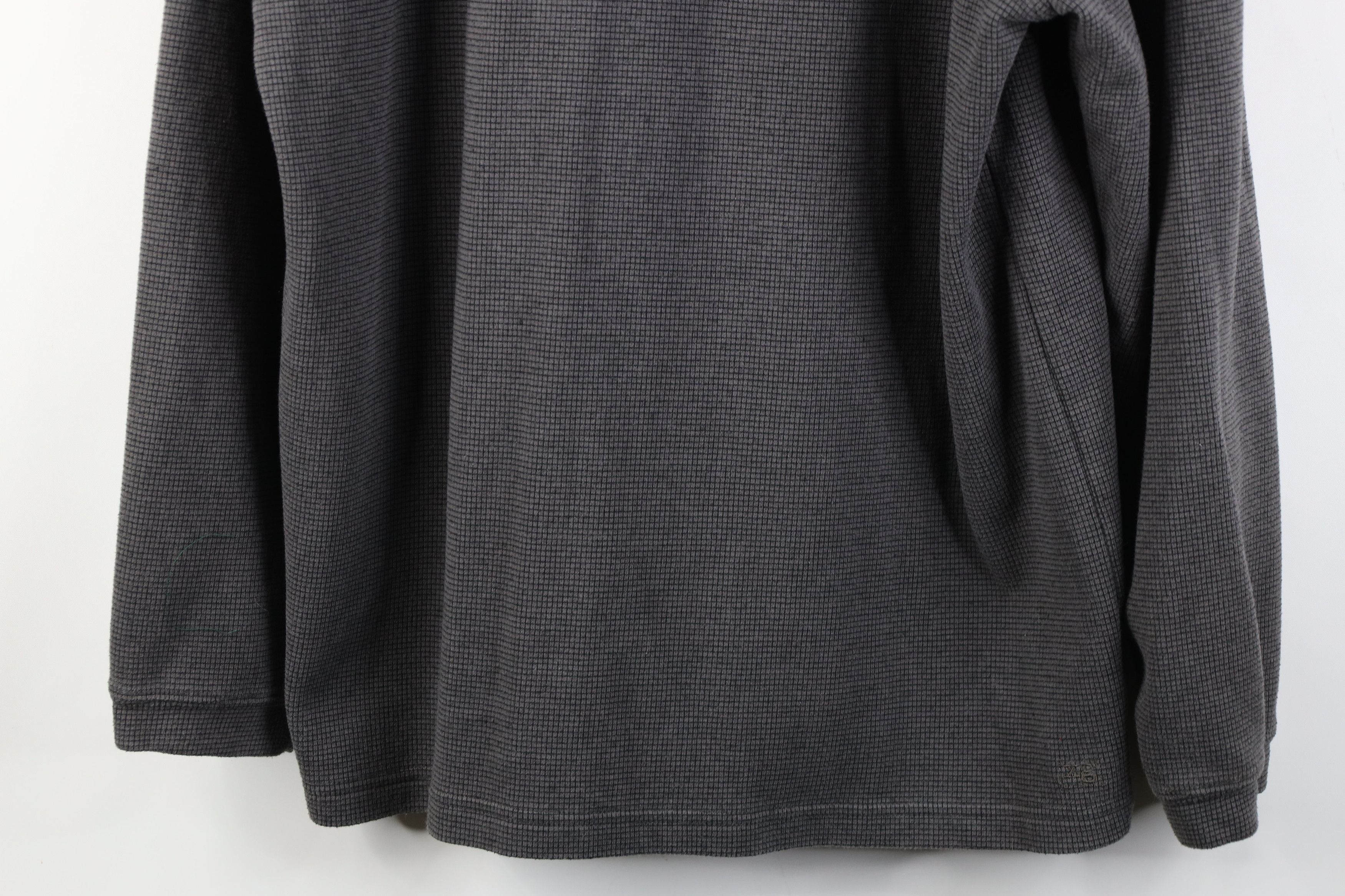 Vintage Vintage 90s Y2K Streetwear Thermal Knit Long Sleeve T-Shirt Size US L / EU 52-54 / 3 - 3 Thumbnail