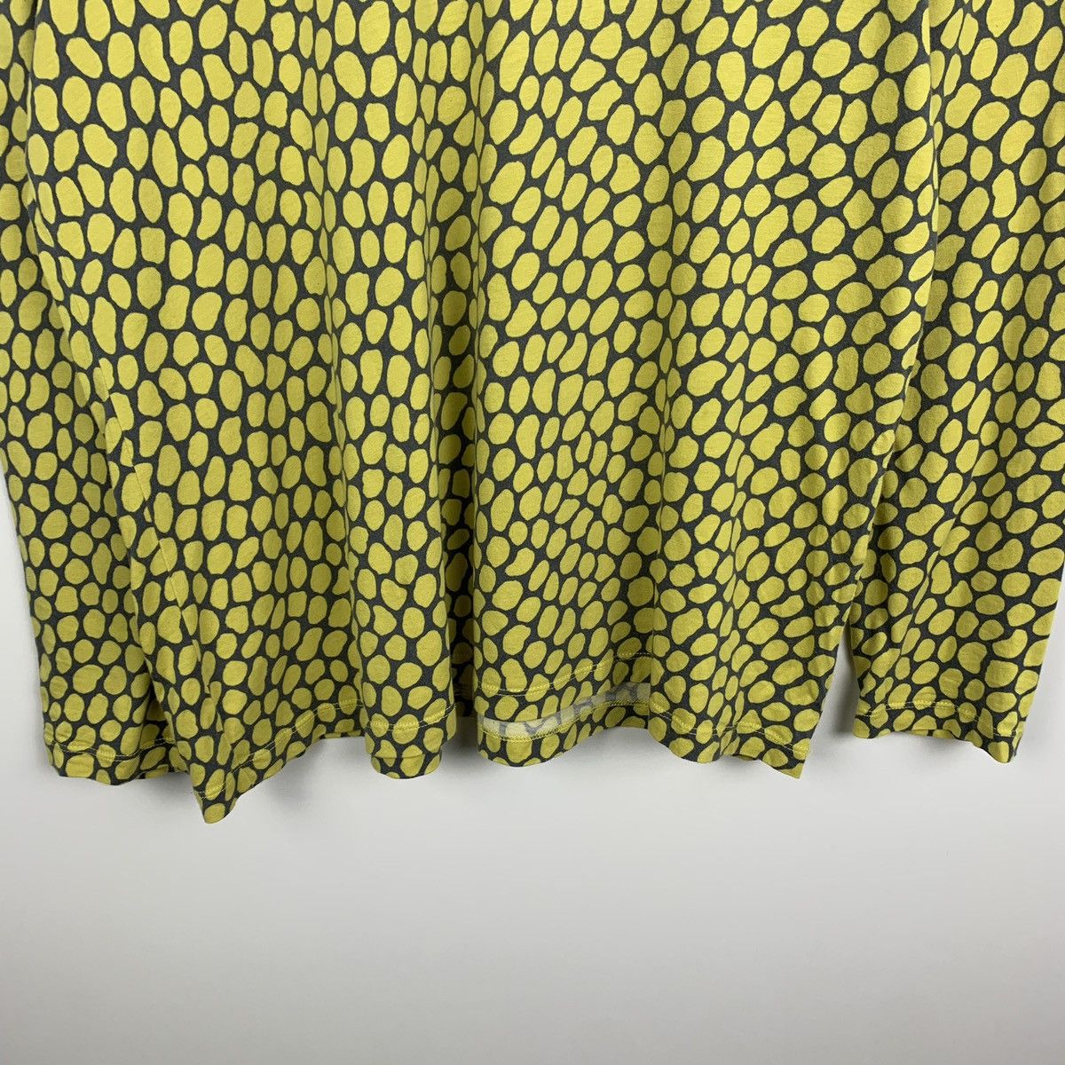 Gudrun Sjoden Gudrun Sjoden Polka Dot Long Sleeve Top Size M Yellow Y2K Size M / US 6-8 / IT 42-44 - 4 Thumbnail