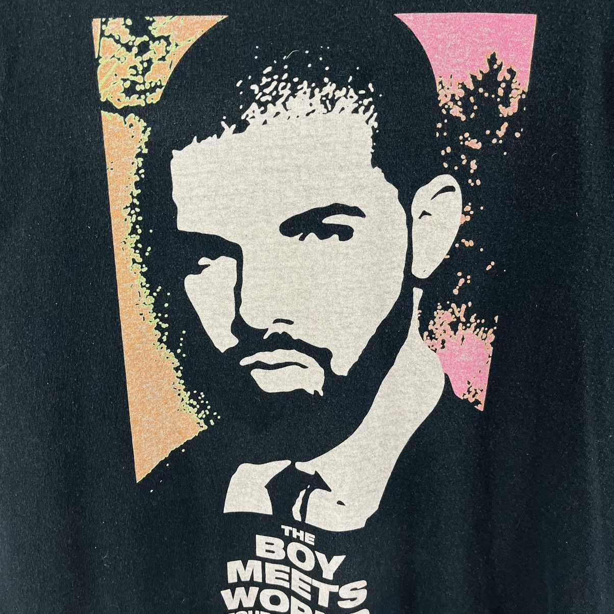 Band Tees × Drake × Rap Tees Drake The Boy Meets World Tour T-Shirt Black Y2K Size L Size US L / EU 52-54 / 3 - 3 Thumbnail