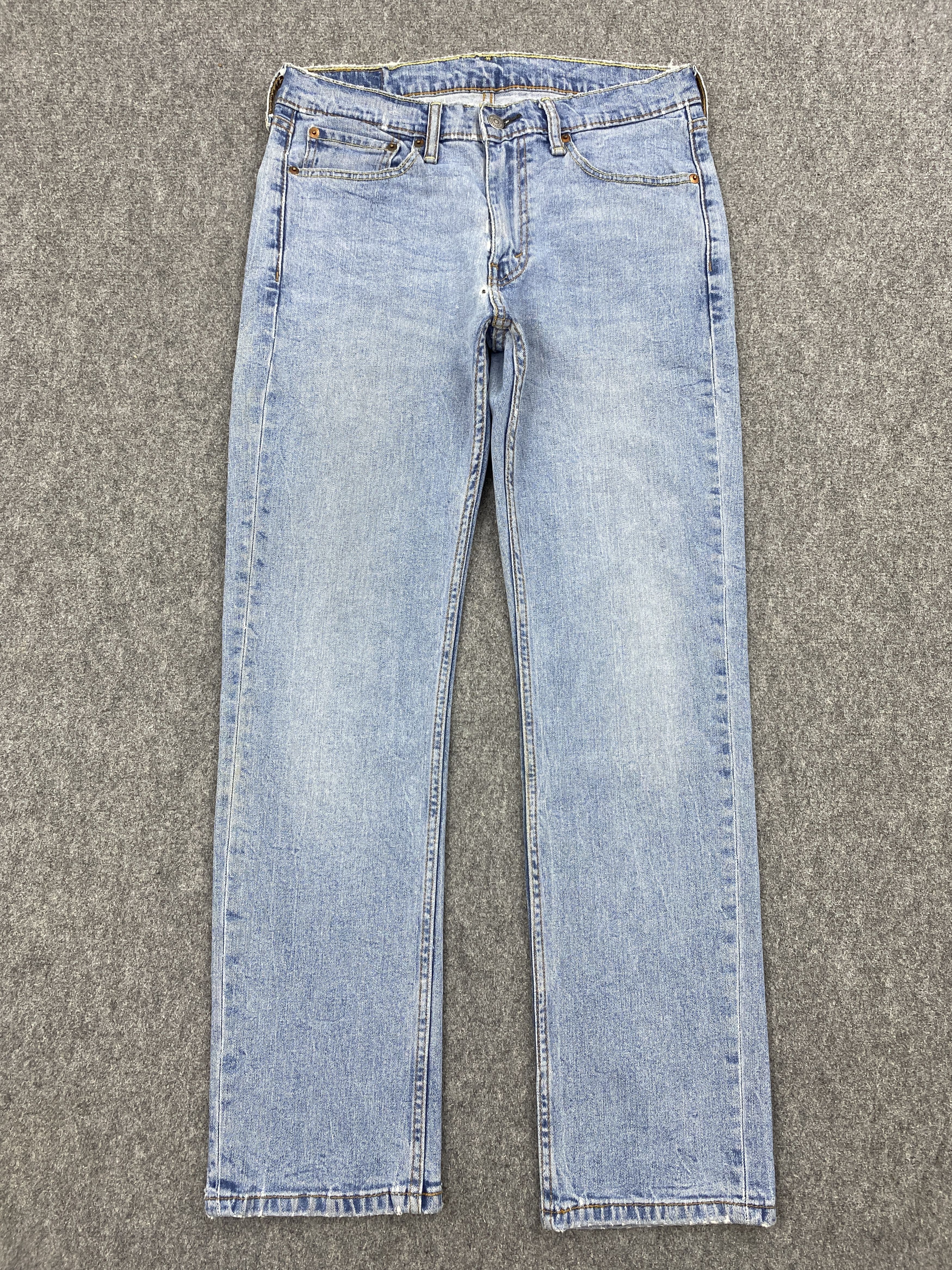 Levi's × Vintage Faded Blue Vintage Levis 514 Distressed Jeans Size US 28 / EU 44 - 1 Thumbnail