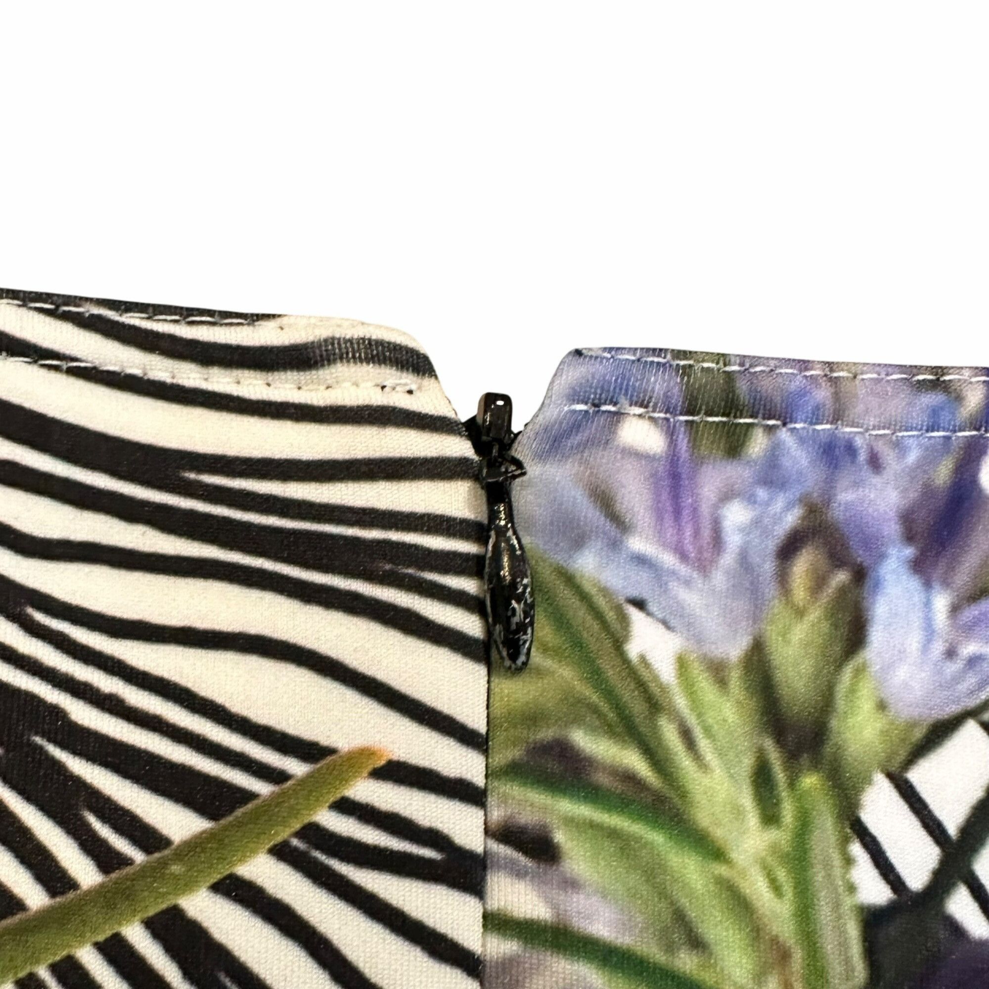 Yigal Azrouel ✨Yigal Azrouël Size 4 Women's Casual Floral Black & White Pe Size 27" / US 4 / IT 40 - 7 Thumbnail