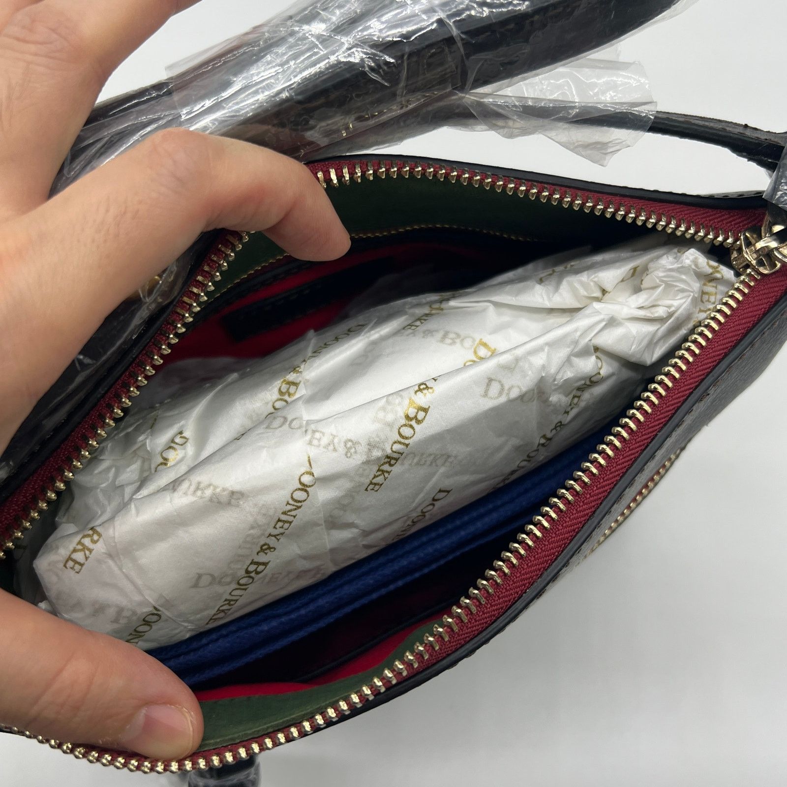 Dooney & Bourke Dooney & Bourke Florentine Leather Allison Crossody Size ONE SIZE - 3 Thumbnail