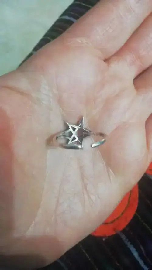 Jewelry × Vintage Star pentagram ring Size ONE SIZE - 2 Thumbnail