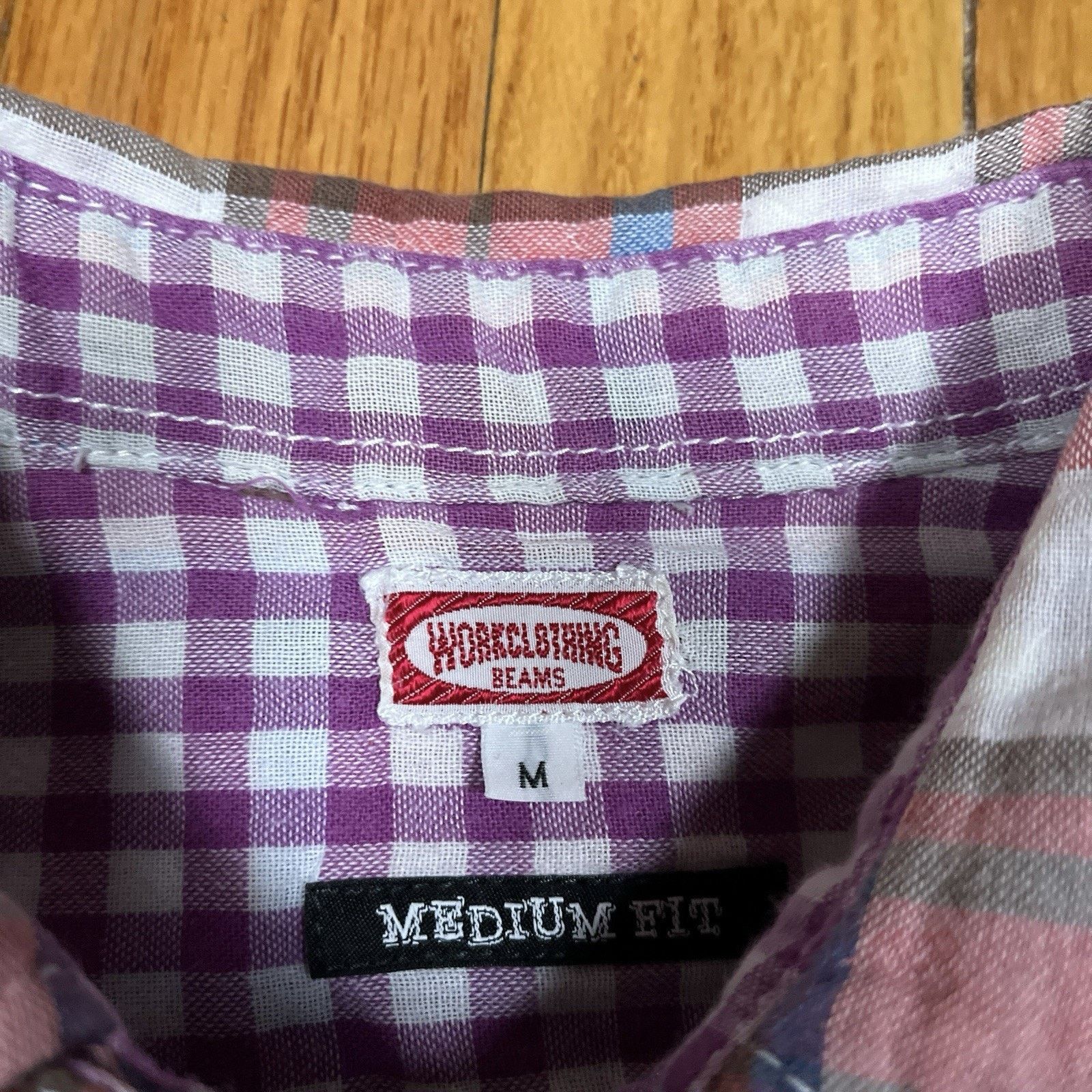 Beams Japan Beams Workclothing Americana Flannel Plaid Gingham Interior Size US M / EU 48-50 / 2 - 5 Thumbnail