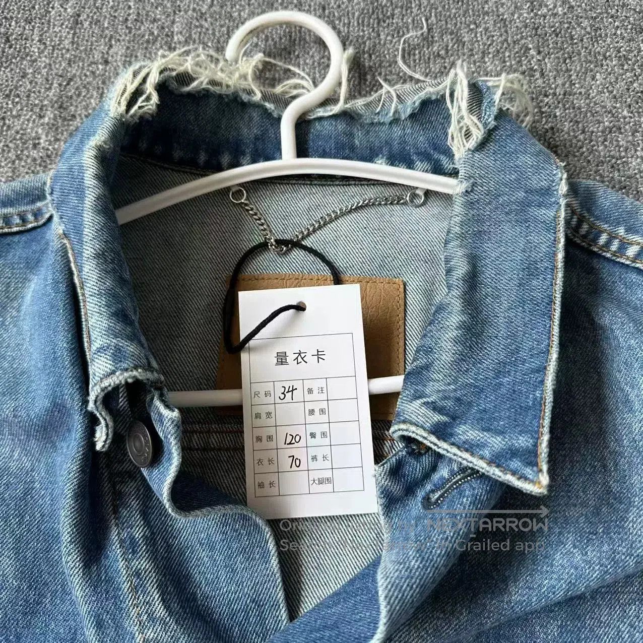 Balenciaga balenciaga blue logo denim jacket for men. Size US M / EU 48-50 / 2 - 6 Thumbnail
