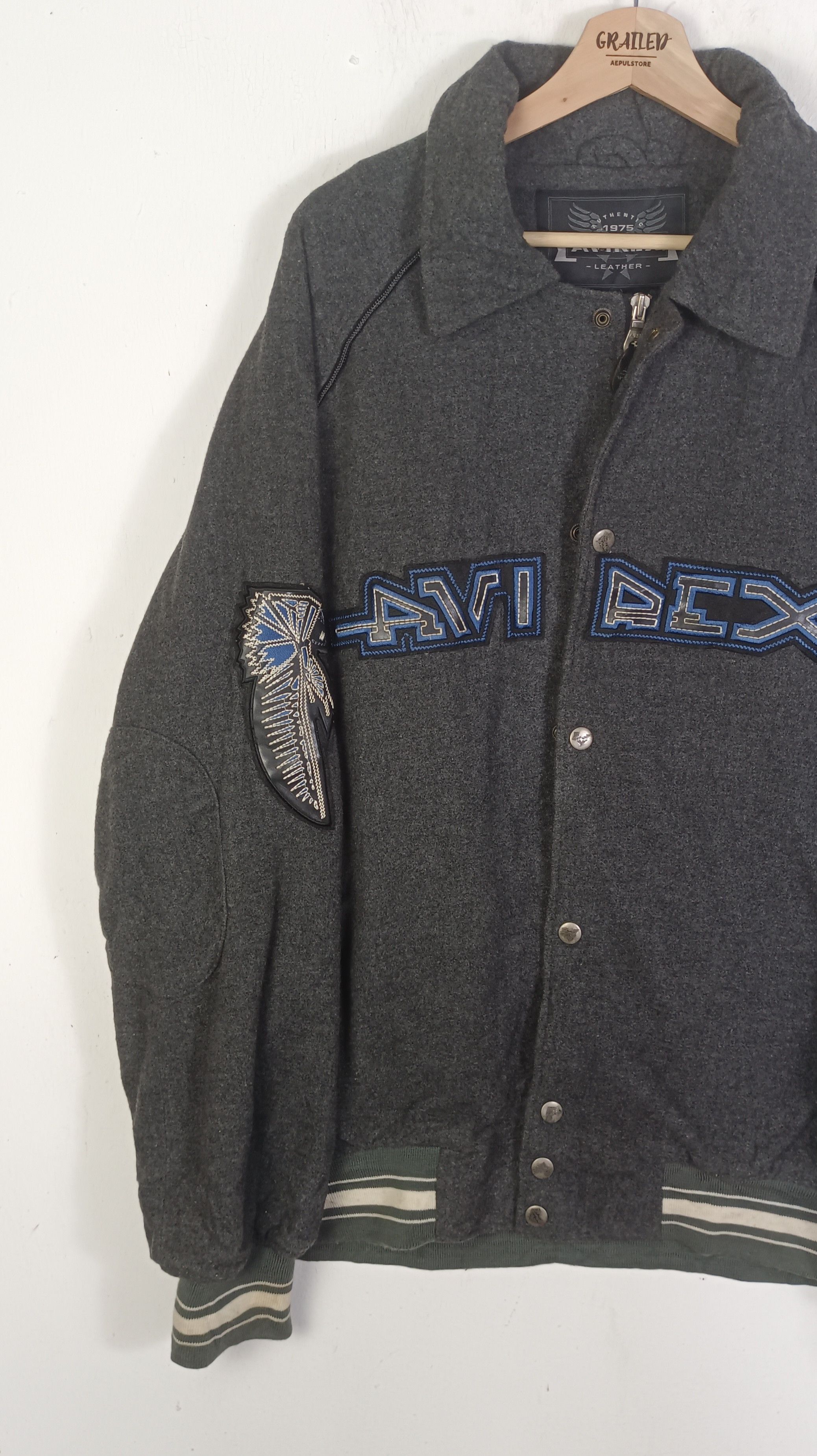 Avirex Avirex Leather American Legend Jacket Size US XL / EU 56 / 4 - 6 Thumbnail