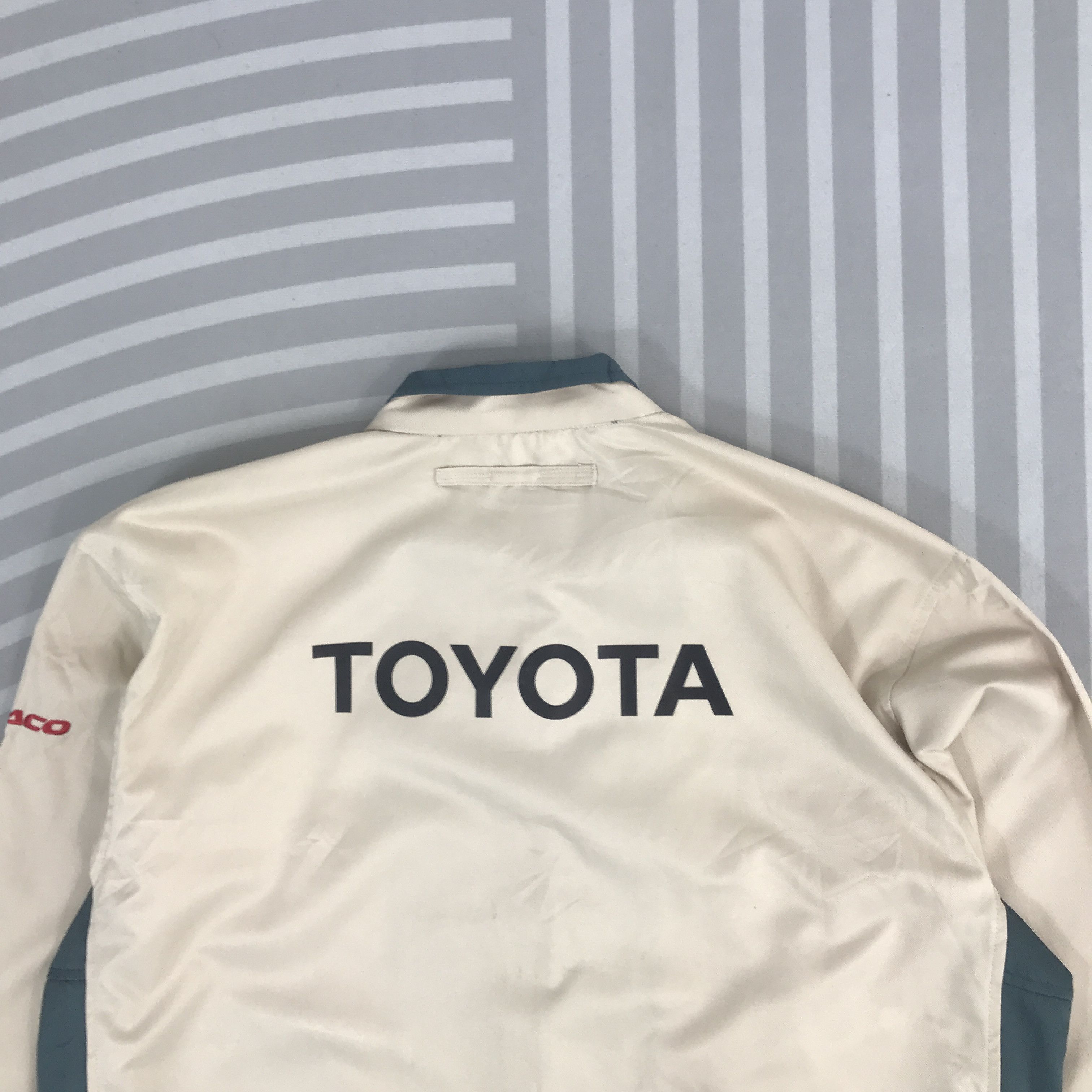 Japanese Brand × Vintage Vintage Toyota x Araco Racing uniform japan Jacket Size US L / EU 52-54 / 3 - 4 Thumbnail