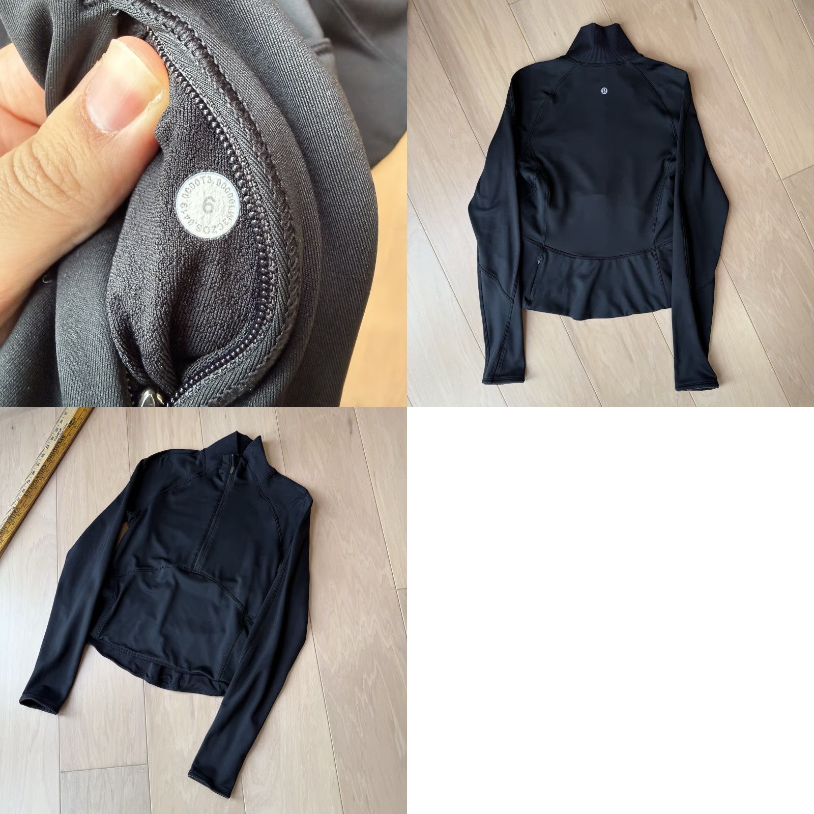 Lululemon Lululemon InStill Jacket Black 6 Women Full Zip Hooded All Seasons Outdoor Casual Shirt? Size M / US 6-8 / IT 42-44 - 8 Thumbnail