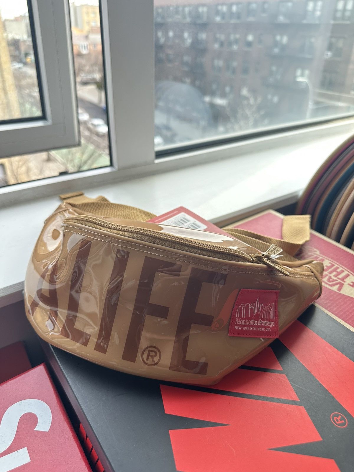 Alife × Manhattan Portage ALIFE × MANHATTAN PORTAGE BROOKLYN BRIDGE WAIST BAG Size ONE SIZE - 7 Thumbnail