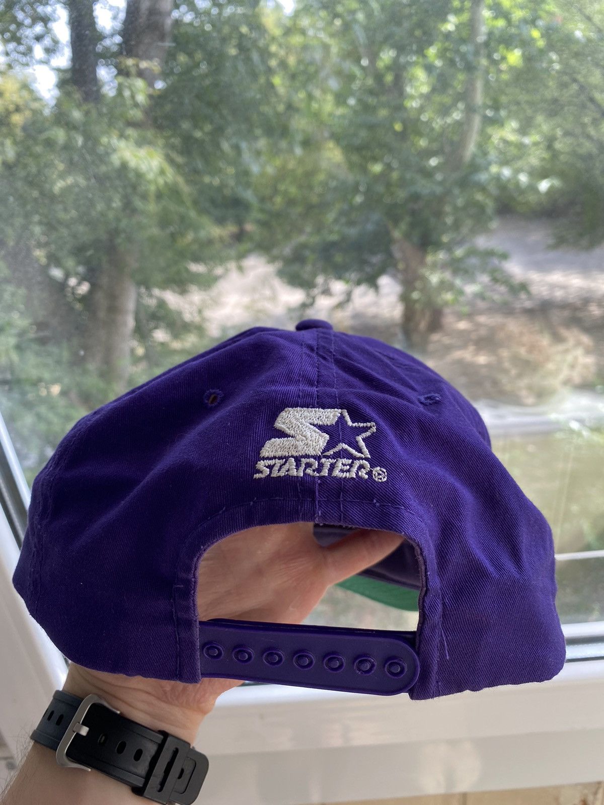 Starter Vintage Los Angeles Lakers Starter hat 90s nba Size ONE SIZE - 3 Thumbnail