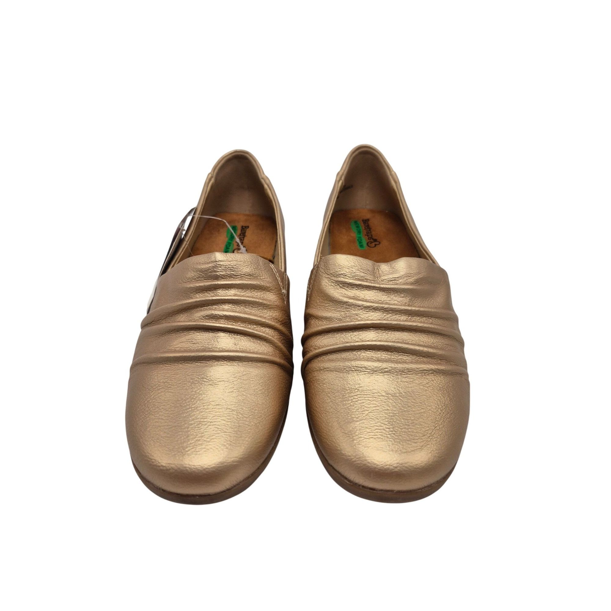 Other Baretraps Piper Metallic Gold Slip-On Flats Shoes Womens 7.5 Size US 7.5 / IT 37.5 - 5 Thumbnail