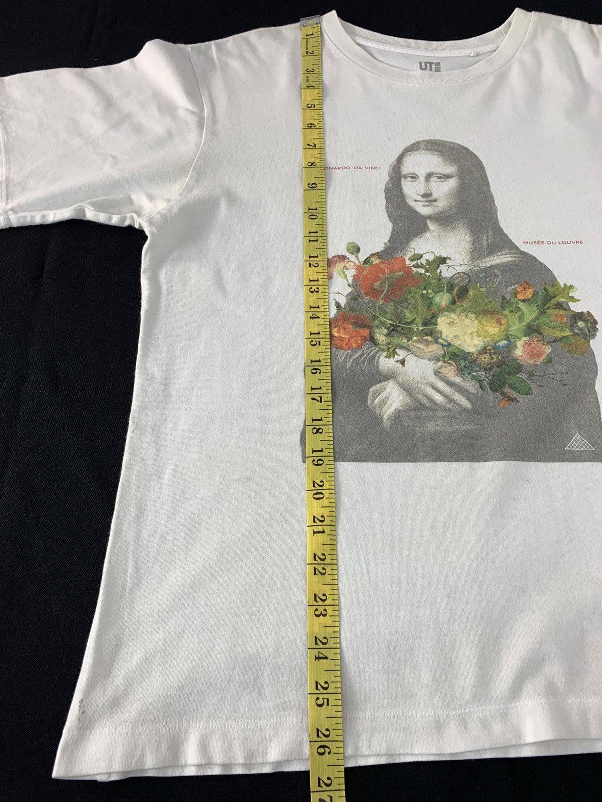 Other Musée Du Louvre Floral Mona Lisa Leonardo Da Vinci Tee Size US L / EU 52-54 / 3 - 8 Thumbnail