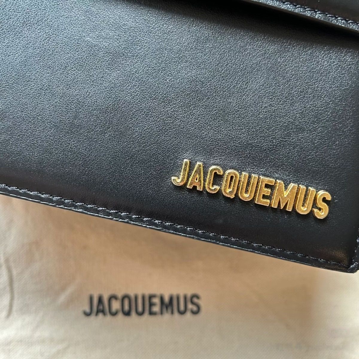 Jacquemus Jacquemus Le Chiquito Medium Black Leather Bag Size ONE SIZE - 5 Thumbnail
