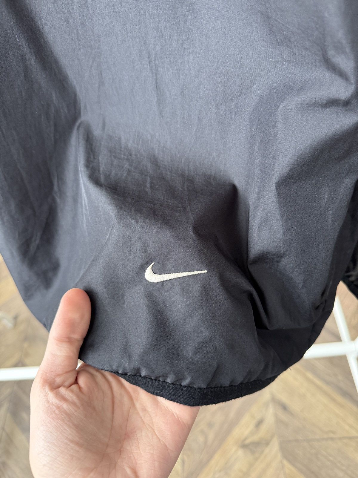 Nike Vintage Nike Black 1/4 Zip Pullover Lightweight Jacket Size US S / EU 44-46 / 1 - 6 Thumbnail