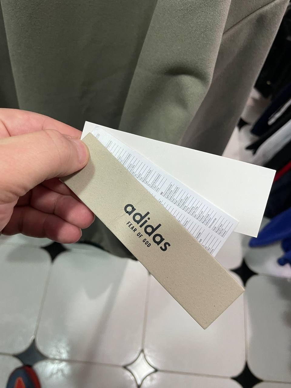 Adidas × Fear of God Fear of god adidas suede fleece crewneck sweatshirt size L Size US L / EU 52-54 / 3 - 4 Thumbnail