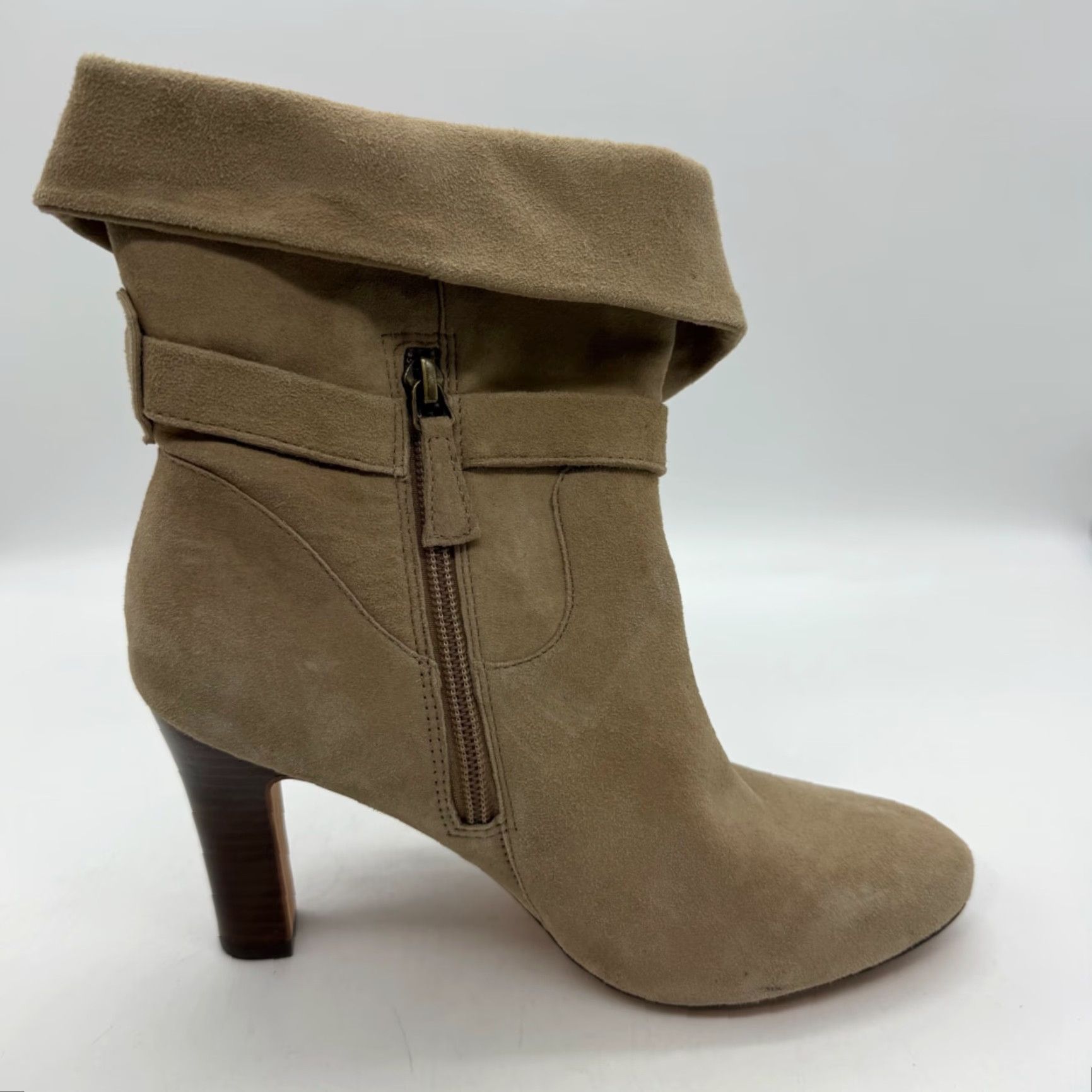 Johnston & Murphy Johnston & Murphy Womens Suede Boots Size 7.5 Brown Tassel Bootie Size US 8 / IT 38 - 7 Thumbnail