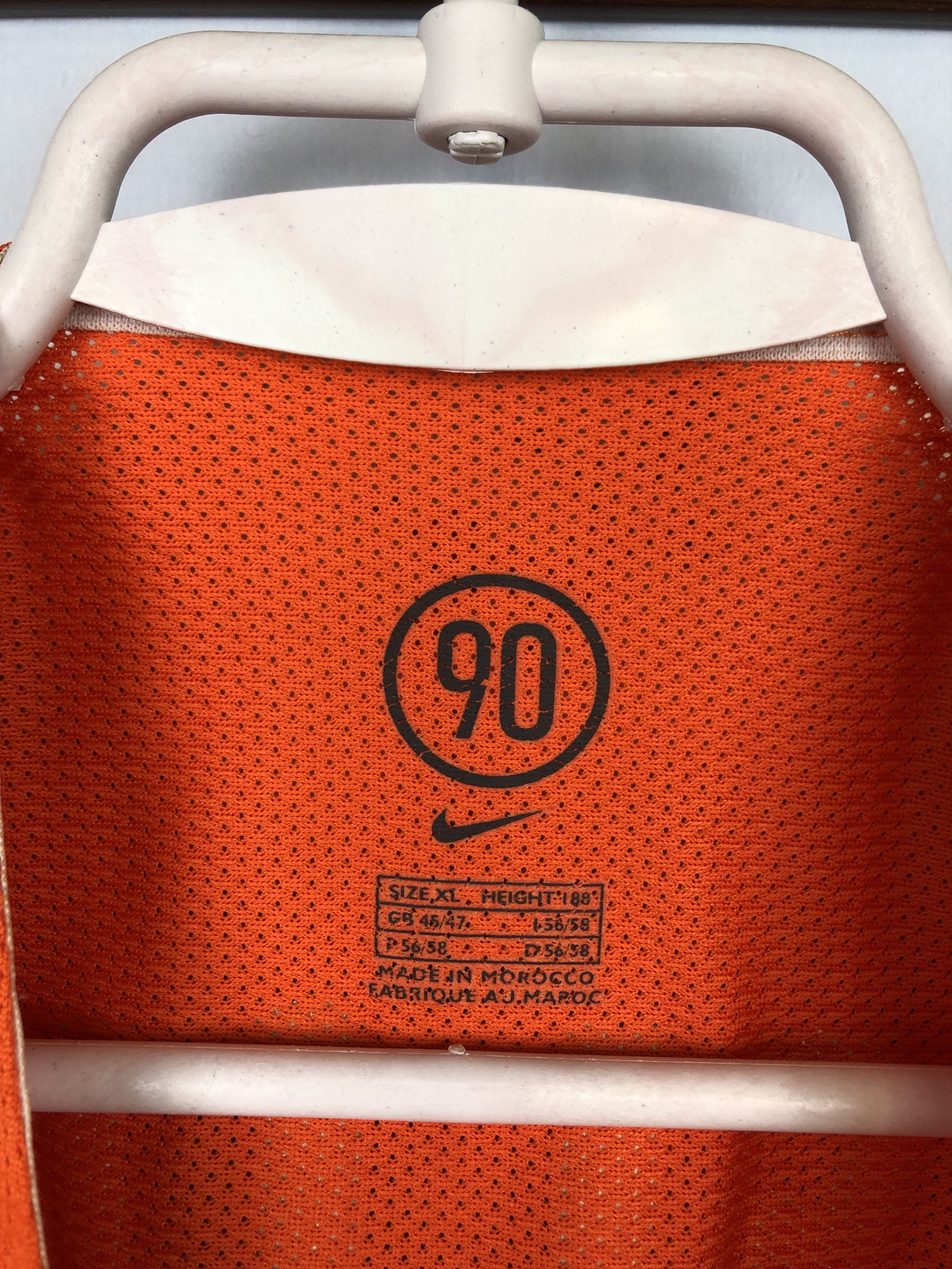 Nike Netherlands football shirt Soccer #8 Sneijder Nike Jersey Size US XL / EU 56 / 4 - 8 Thumbnail
