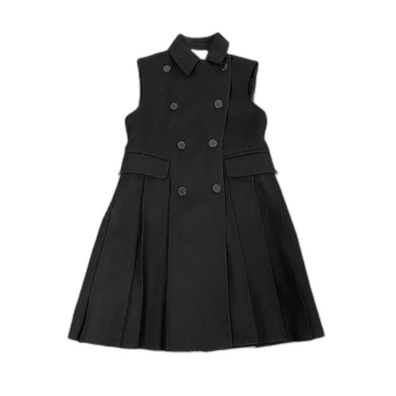Valentino Valentino Pleated Vest Style Coat Size M / US 6-8 / IT 42-44 - 1 Thumbnail