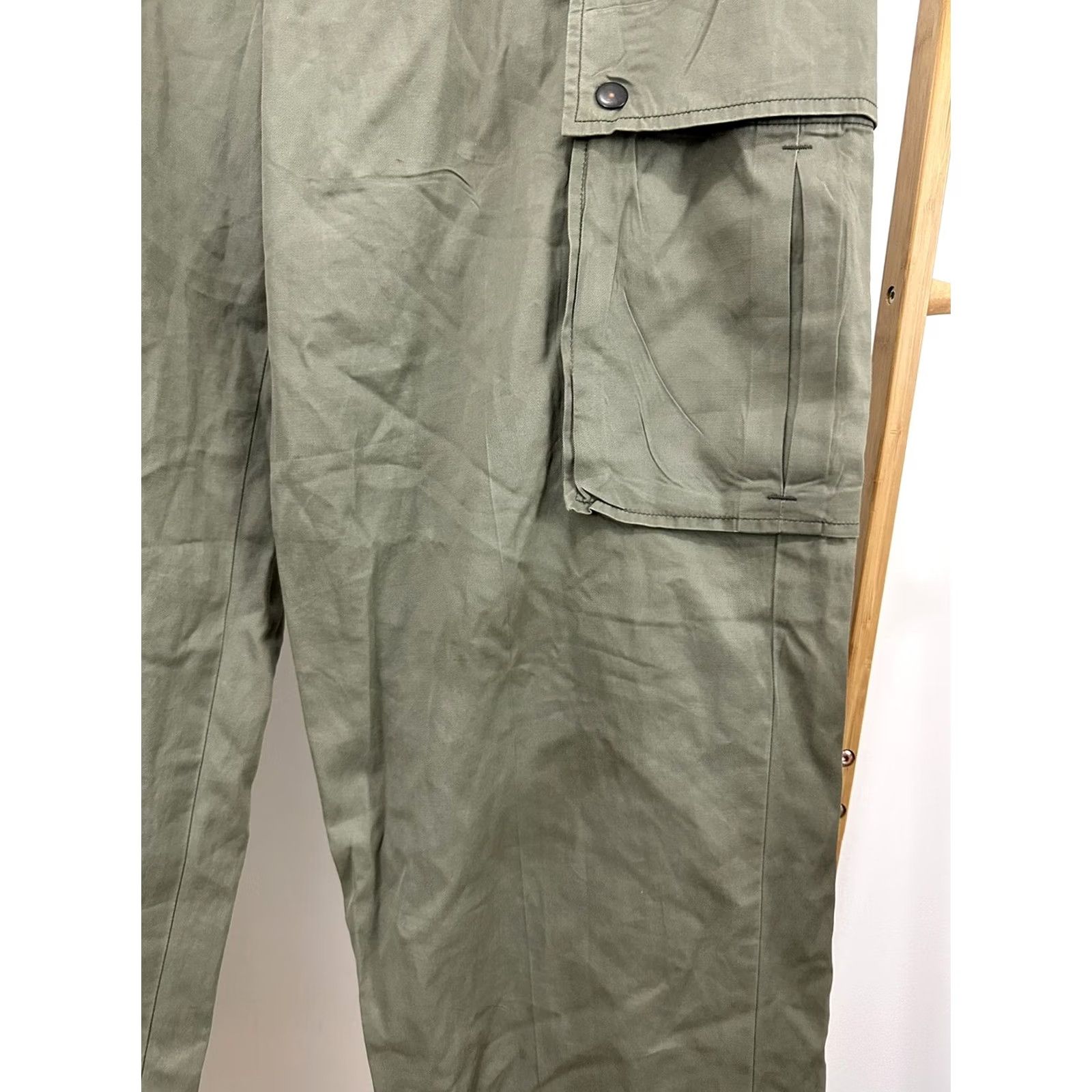 Polo Ralph Lauren VINTAGE Polo Ralph Lauren Military Field Cargo Pants 34x30 Cotton Big Pockets Green Mens Size US S / EU 44-46 / 1 - 6 Thumbnail