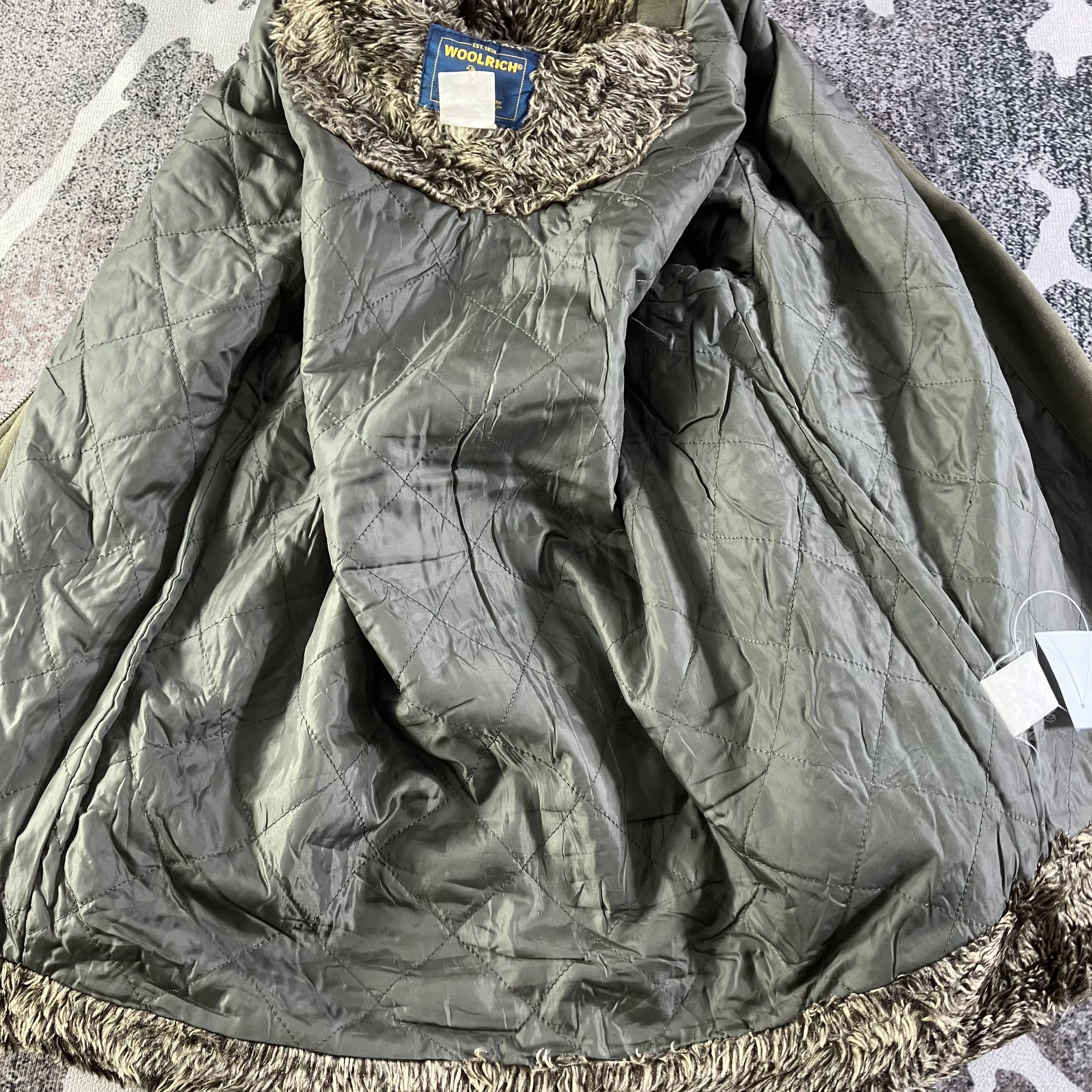 Woolrich Woolen Mills Woolrich Jacket Faded Green Workwear Jacket Size US L / EU 52-54 / 3 - 5 Thumbnail