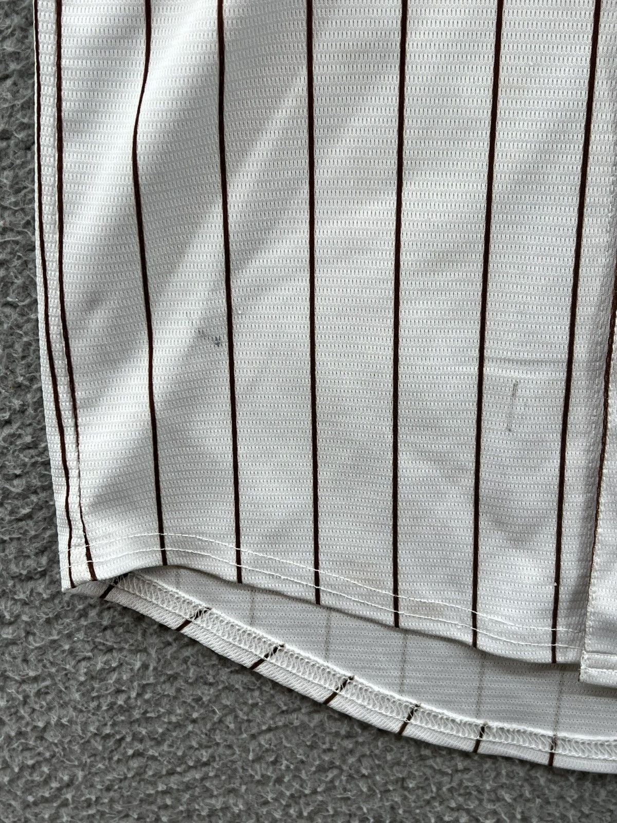 Nike San Diego Padres Juan Soto Baseball Pinstripe Size US S / EU 44-46 / 1 - 4 Thumbnail