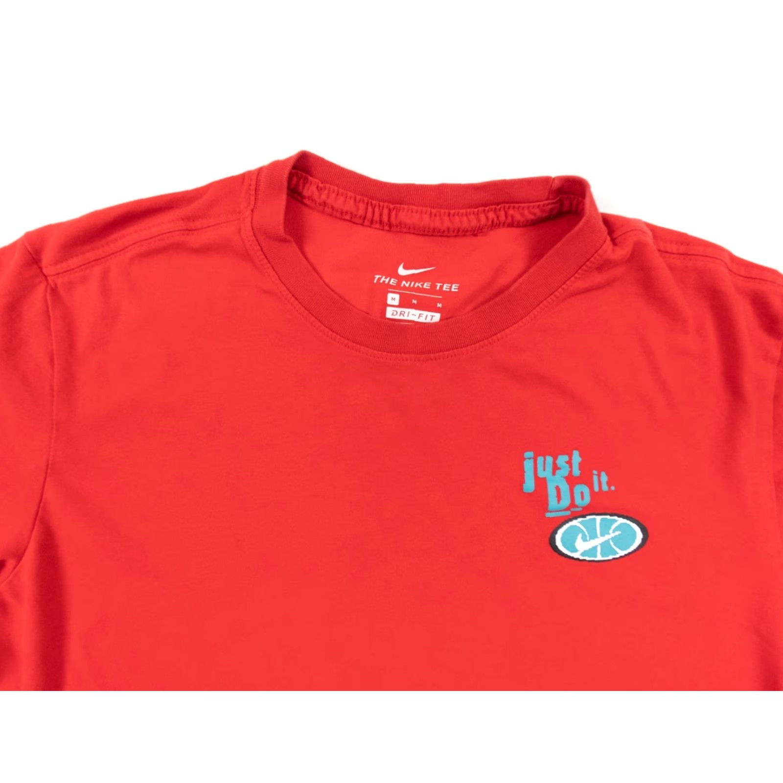 Nike Nike Dri-Fit Graphic Tee Adult Medium Red Short Sleeve Casual Mens Size US M / EU 48-50 / 2 - 2 Thumbnail