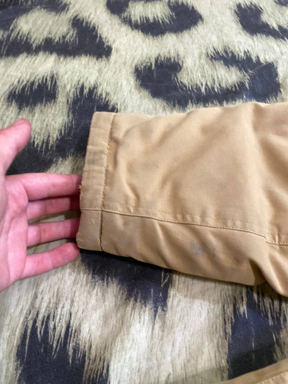 Carhartt vintage beige jacket logo Carhartt luxury Streetwear Y2K Size US L / EU 52-54 / 3 - 14 Thumbnail