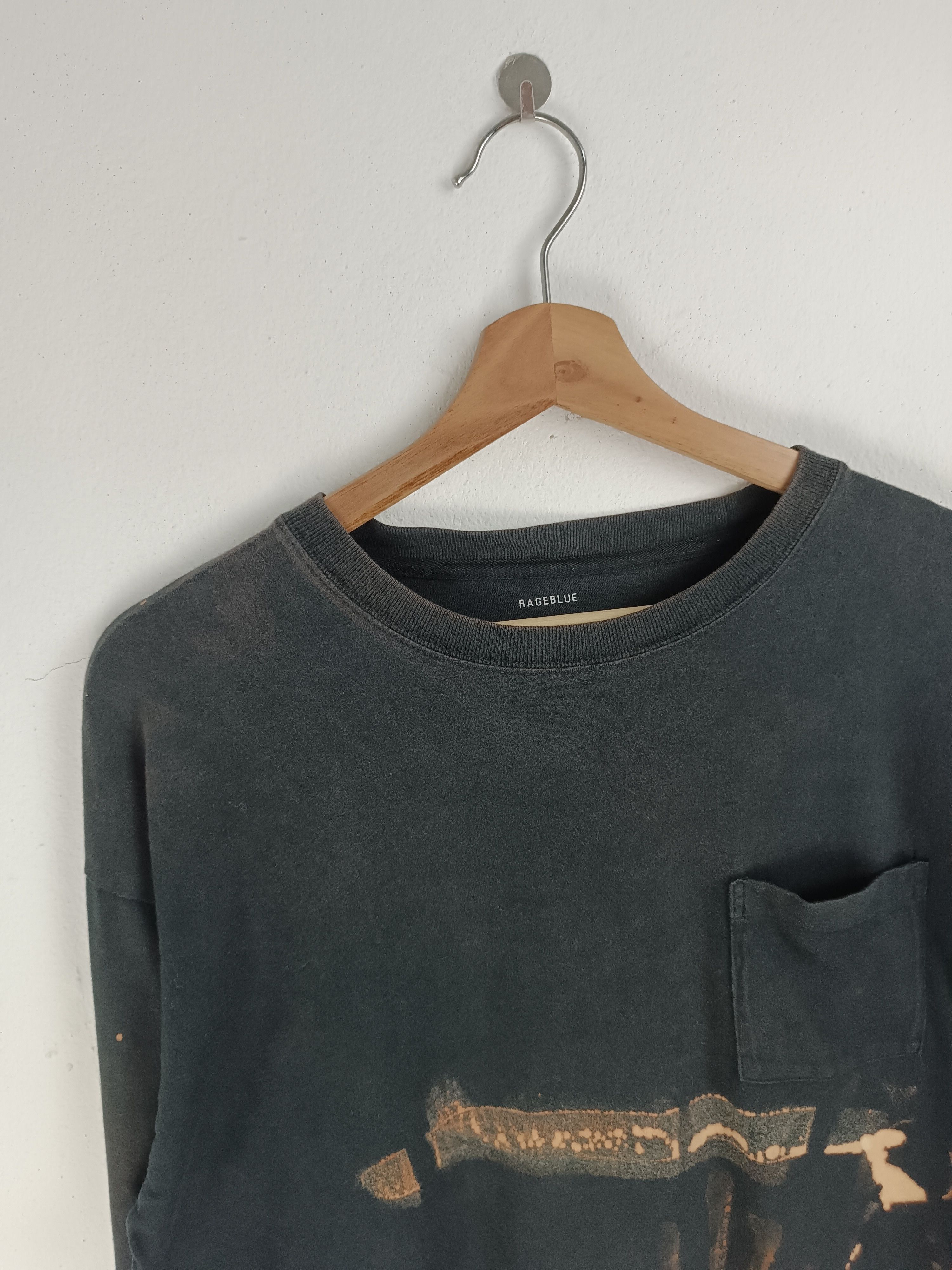 Vintage THRASHED FADED VINTAGE ACID WASH ART FUNNY HUMOUR CRAZY Size US L / EU 52-54 / 3 - 5 Thumbnail